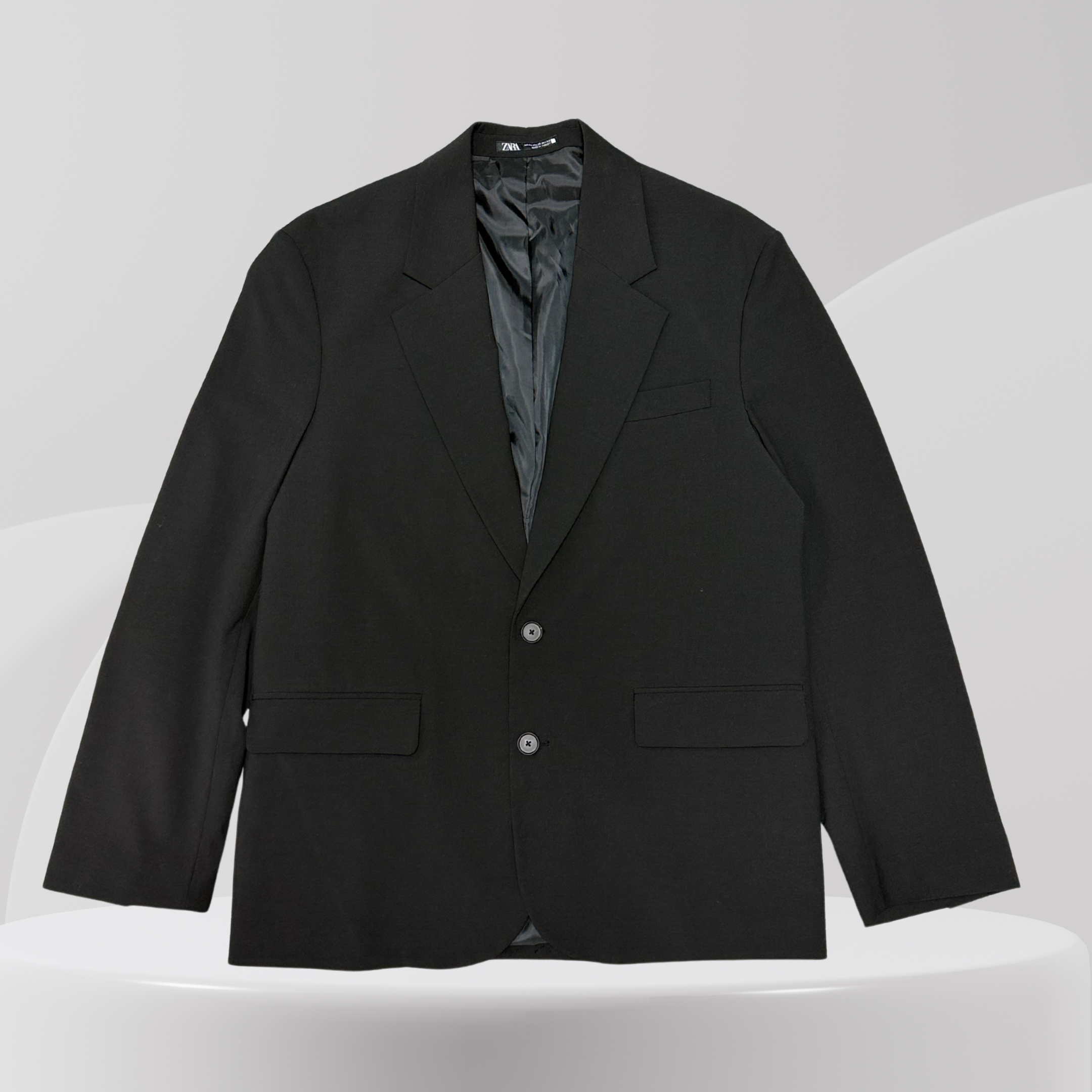 Classic Black Tailored Blazer