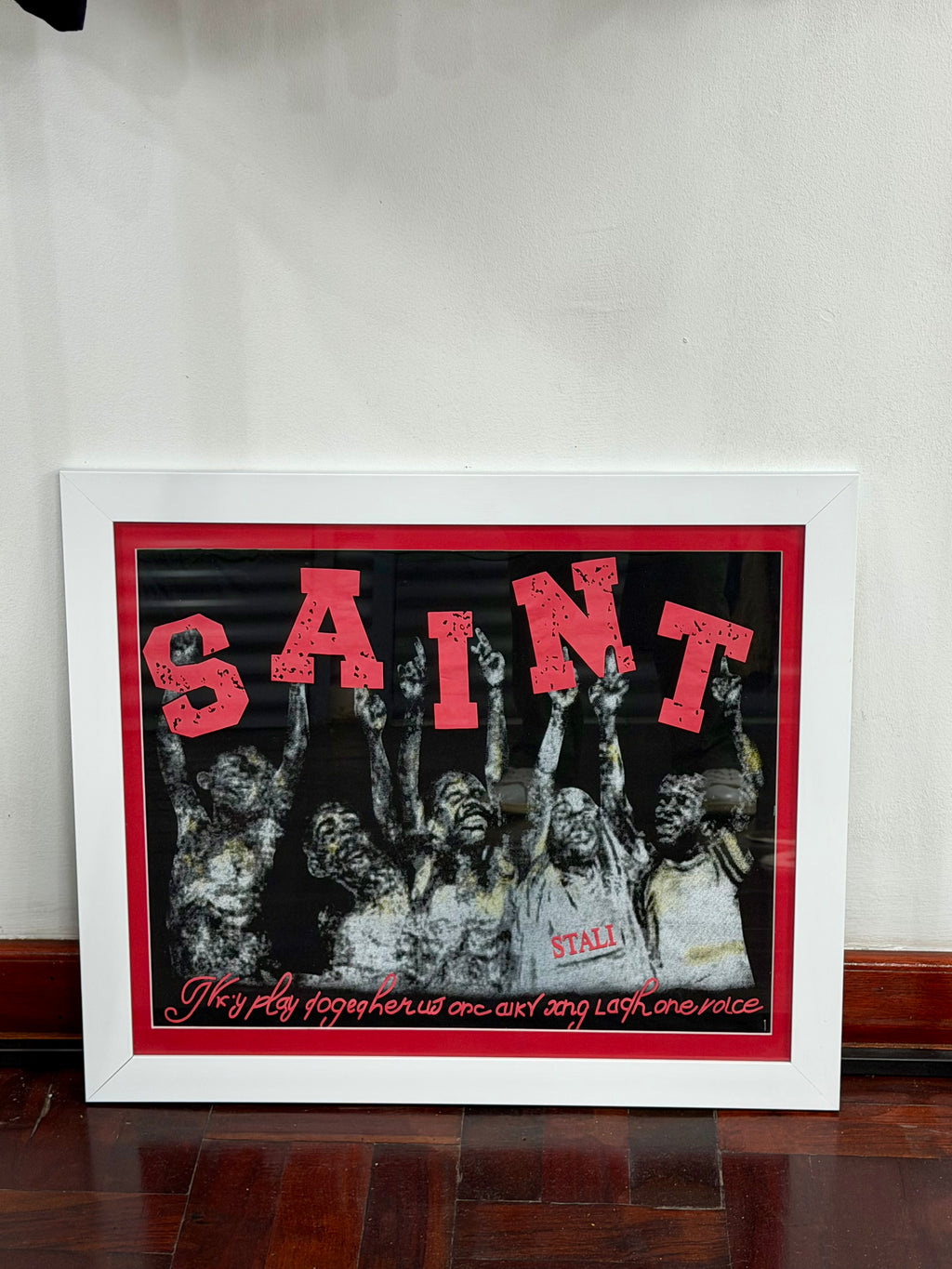 SAINT Graphic Art Print Frame