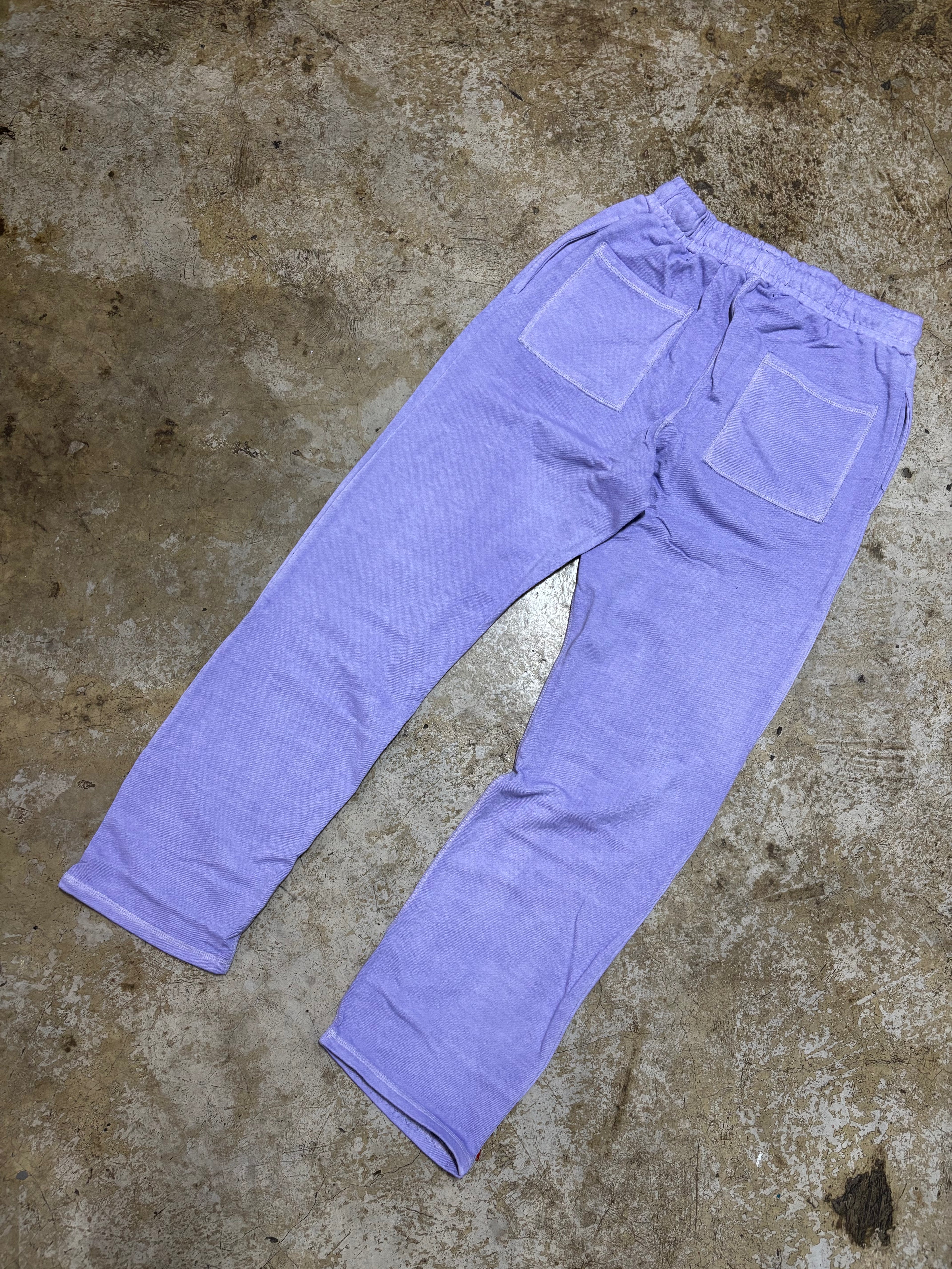 Lavender Oversized Hoodie & Sweatpants Tracksuit Set – Unisex Casual Streetwear