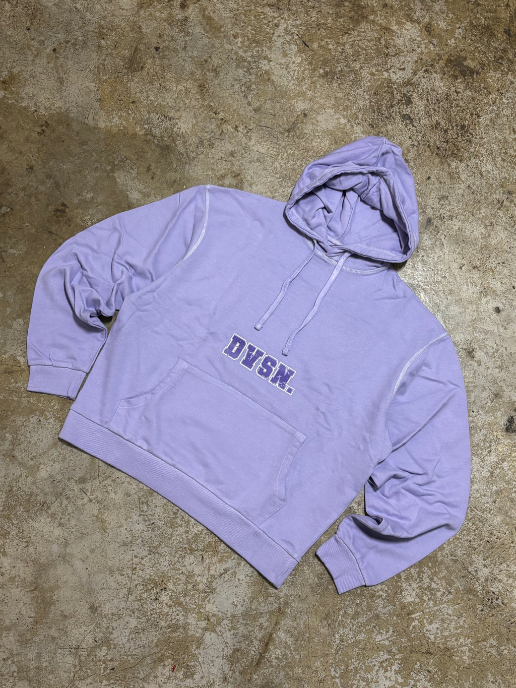 Lavender Oversized Hoodie & Sweatpants Tracksuit Set – Unisex Casual Streetwear