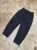 Black Multi-Pocket Cargo Jogger Pants – Unisex Utility Streetwear
