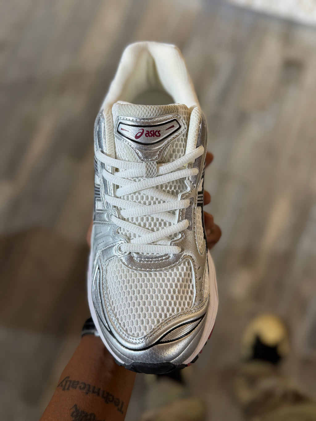 ASICS Gel-Kayano 14 White Silver Red