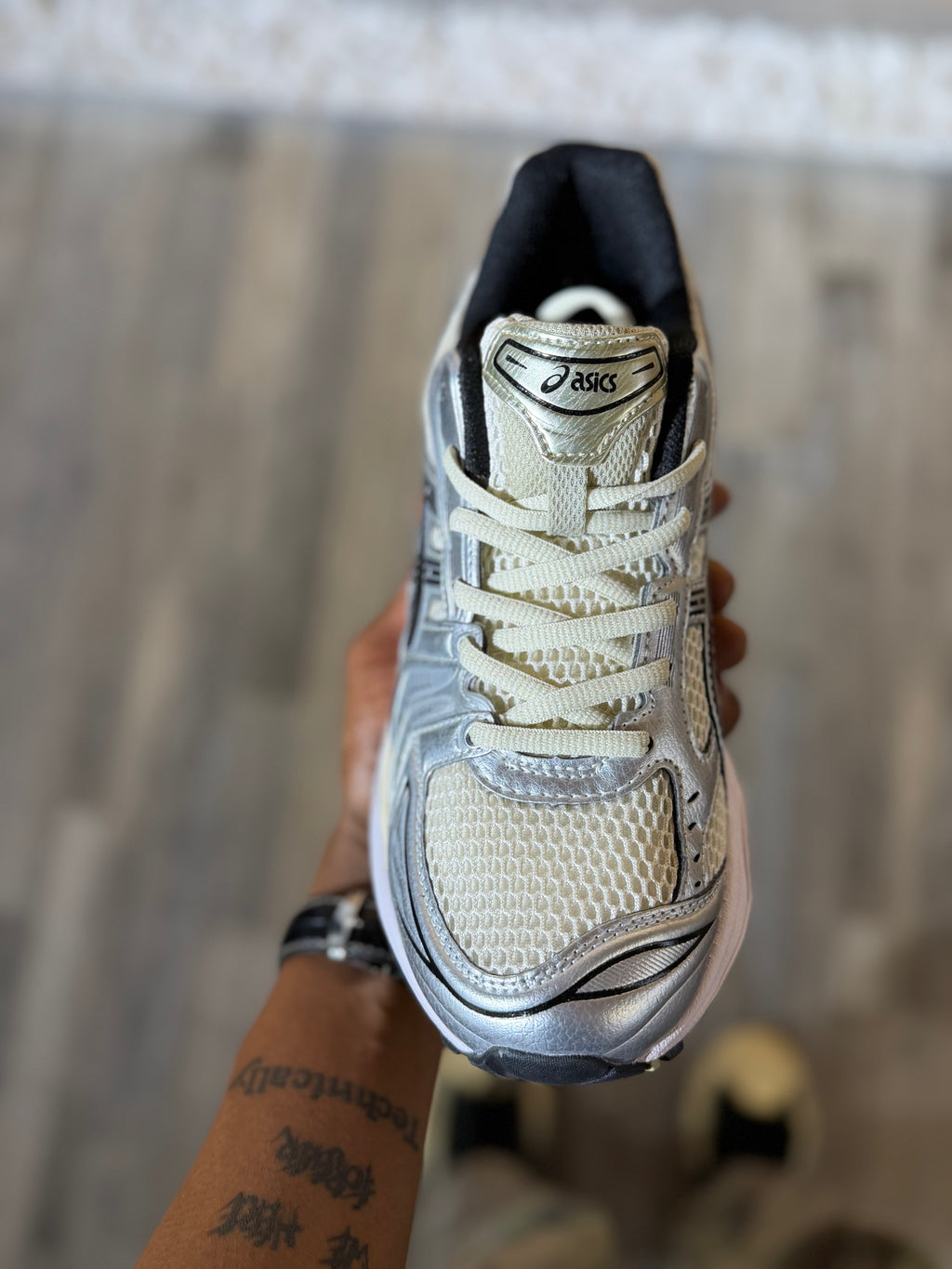 ASICS Gel-Kayano 14 White Silver Champagne