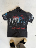 Represent x Mötley Crüe “Bad Boys” Graphic T-Shirt – Washed Black