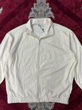ZARA Cream Lightweight Zip Jacket – Everyday Essential