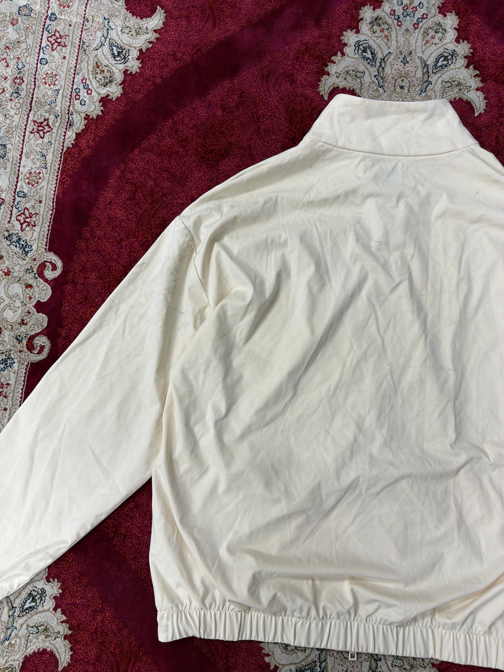 ZARA Cream Lightweight Zip Jacket – Everyday Essential
