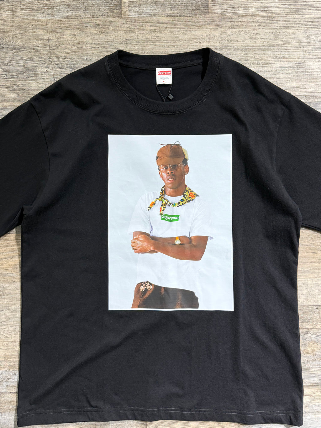 Supreme Portrait Graphic T-Shirt – Black