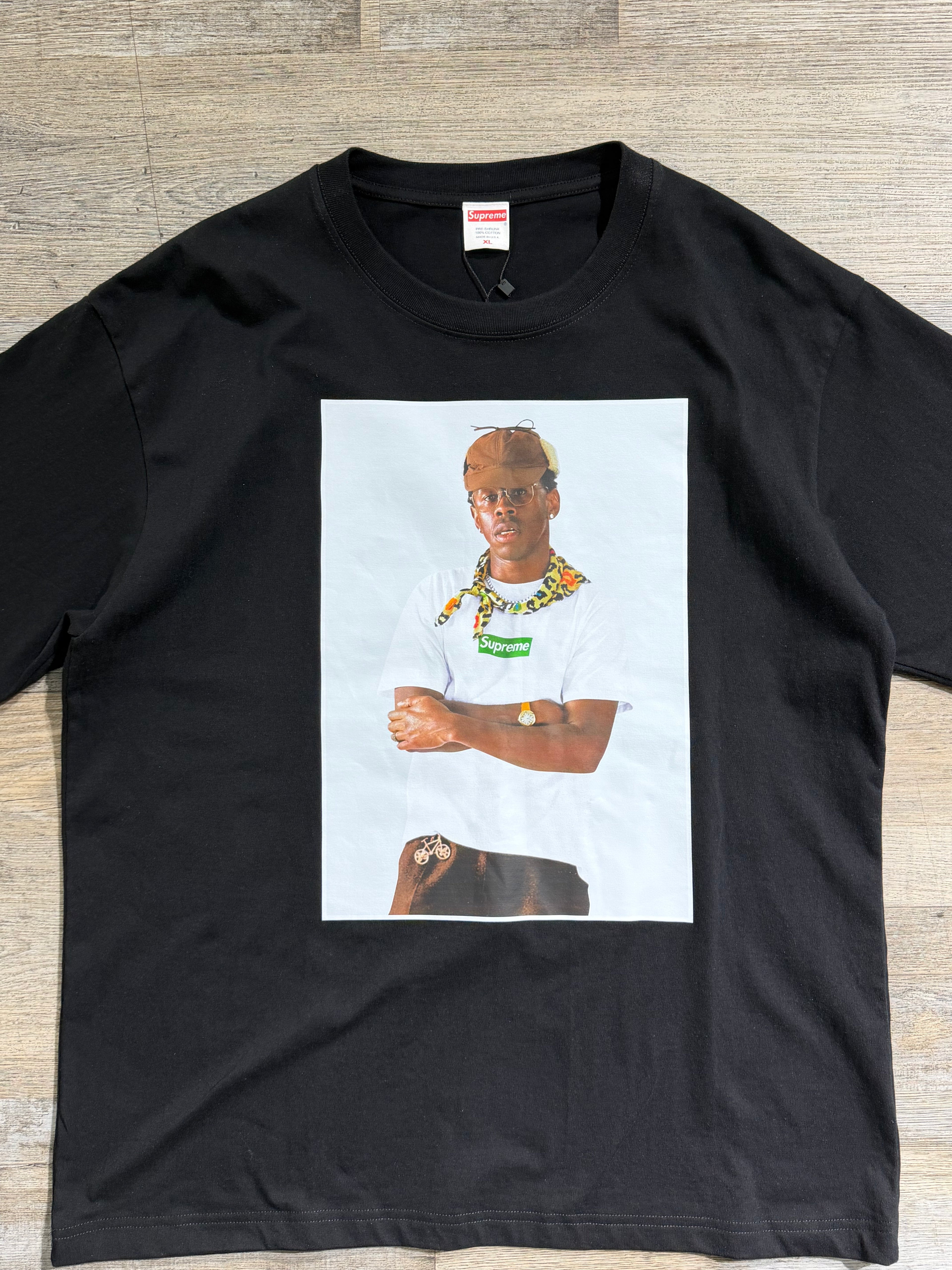 Supreme Portrait Graphic T-Shirt – Black