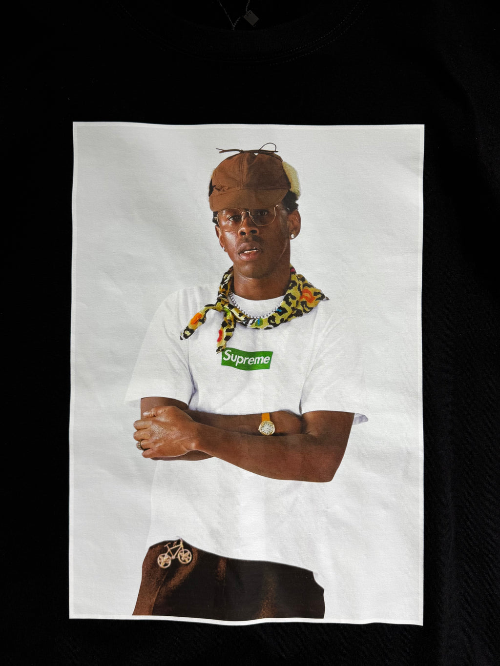 Supreme Portrait Graphic T-Shirt – Black