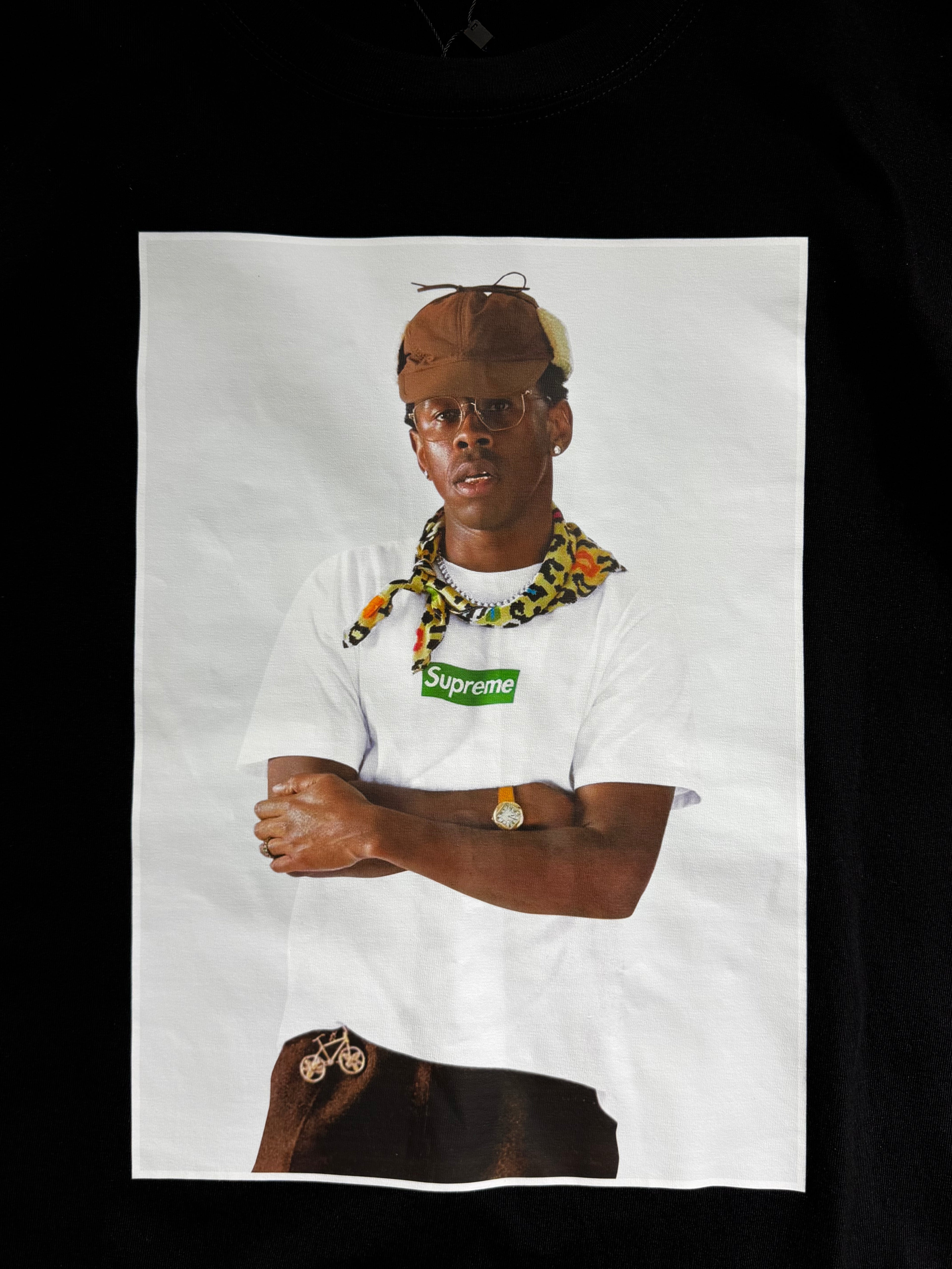 Supreme Portrait Graphic T-Shirt – Black