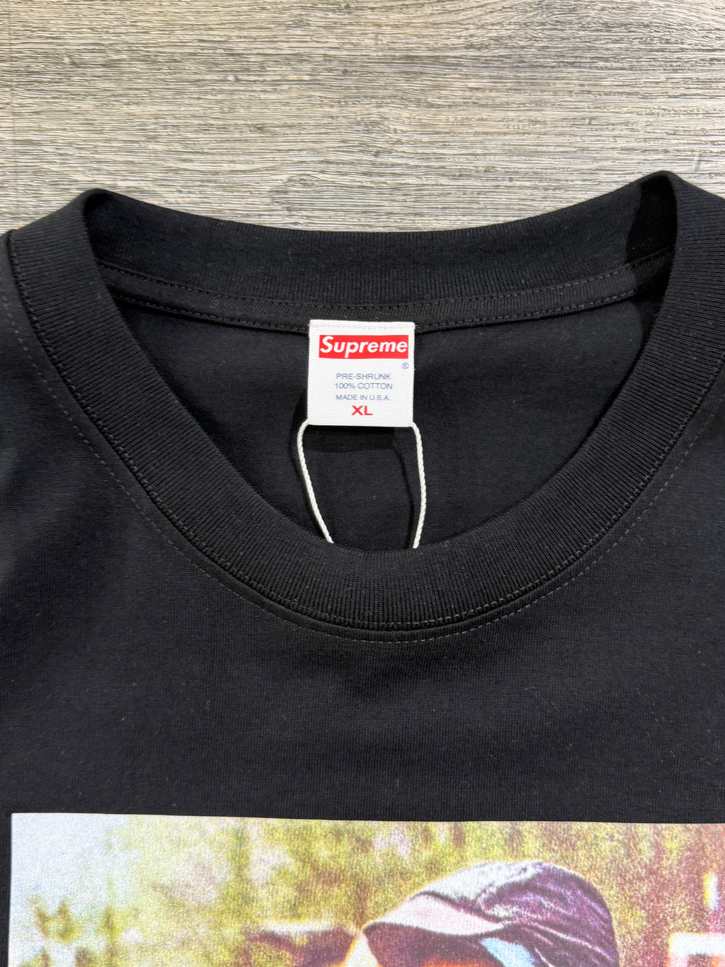 Supreme Cameraman Photo Graphic T-Shirt – Black