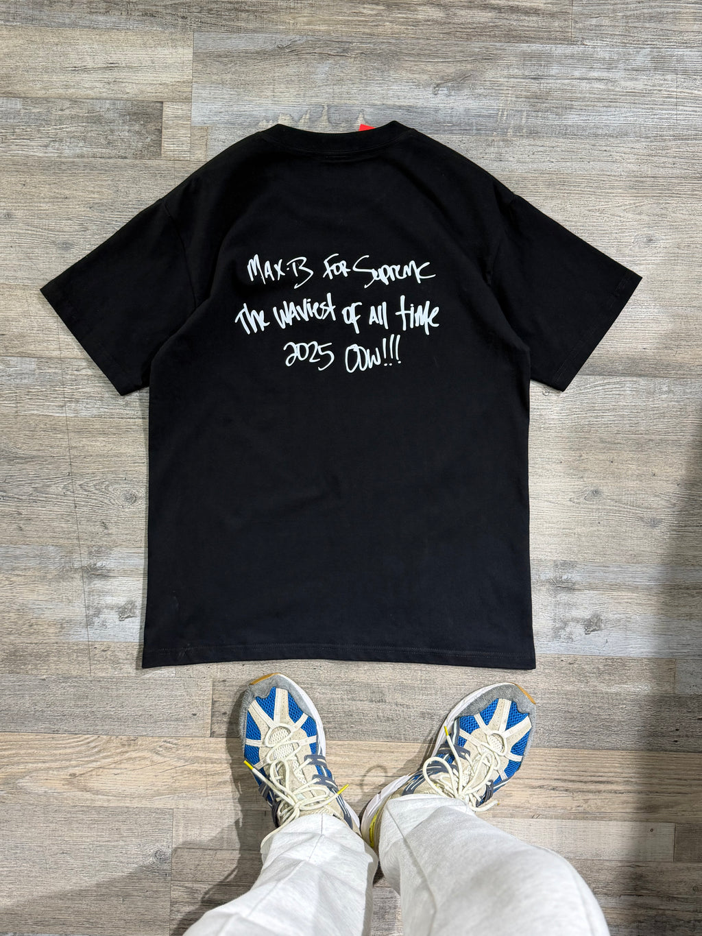 Supreme “She Loves Me Not” Max B Graphic T-Shirt – Black