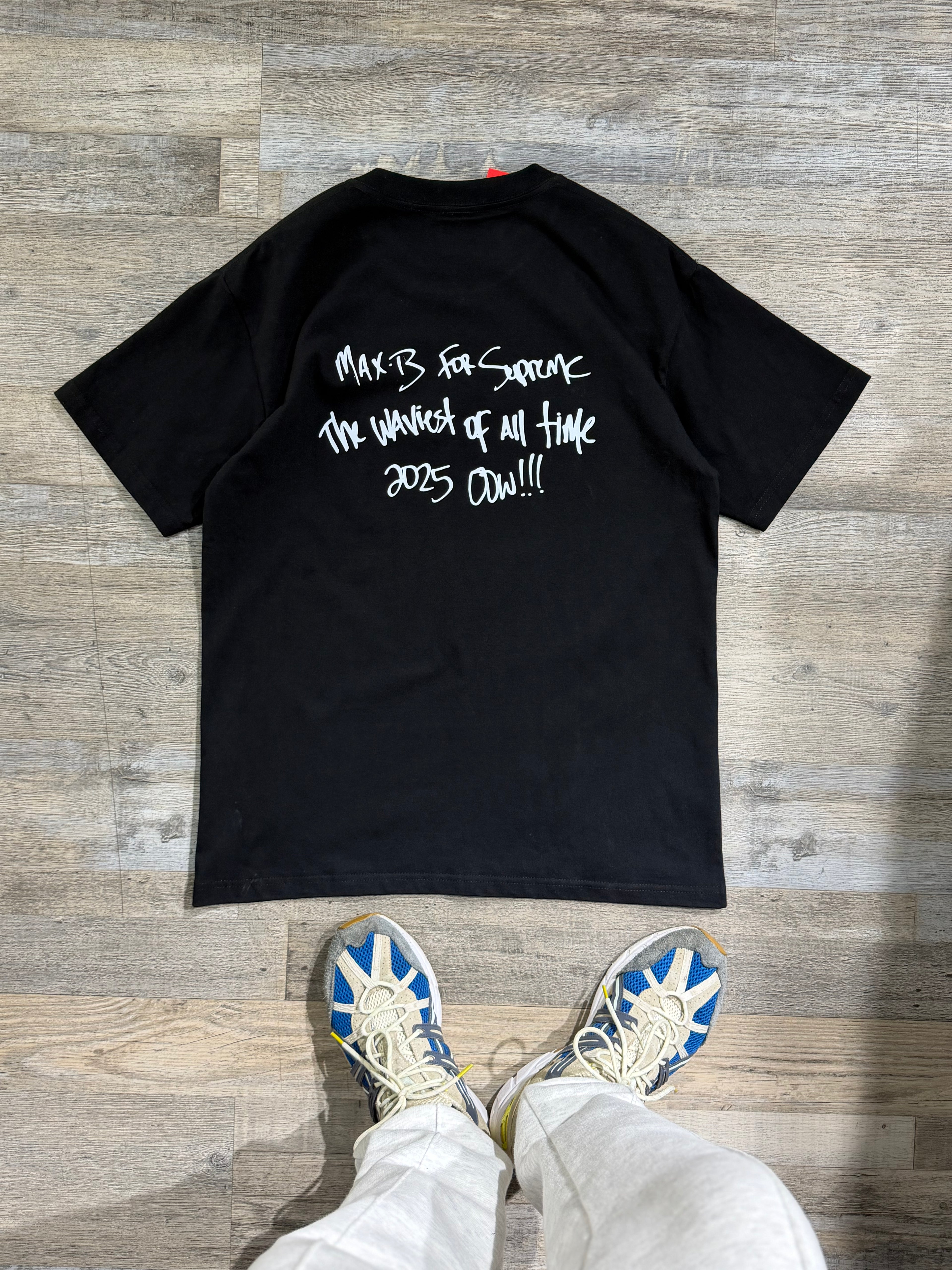 Supreme “She Loves Me Not” Max B Graphic T-Shirt – Black