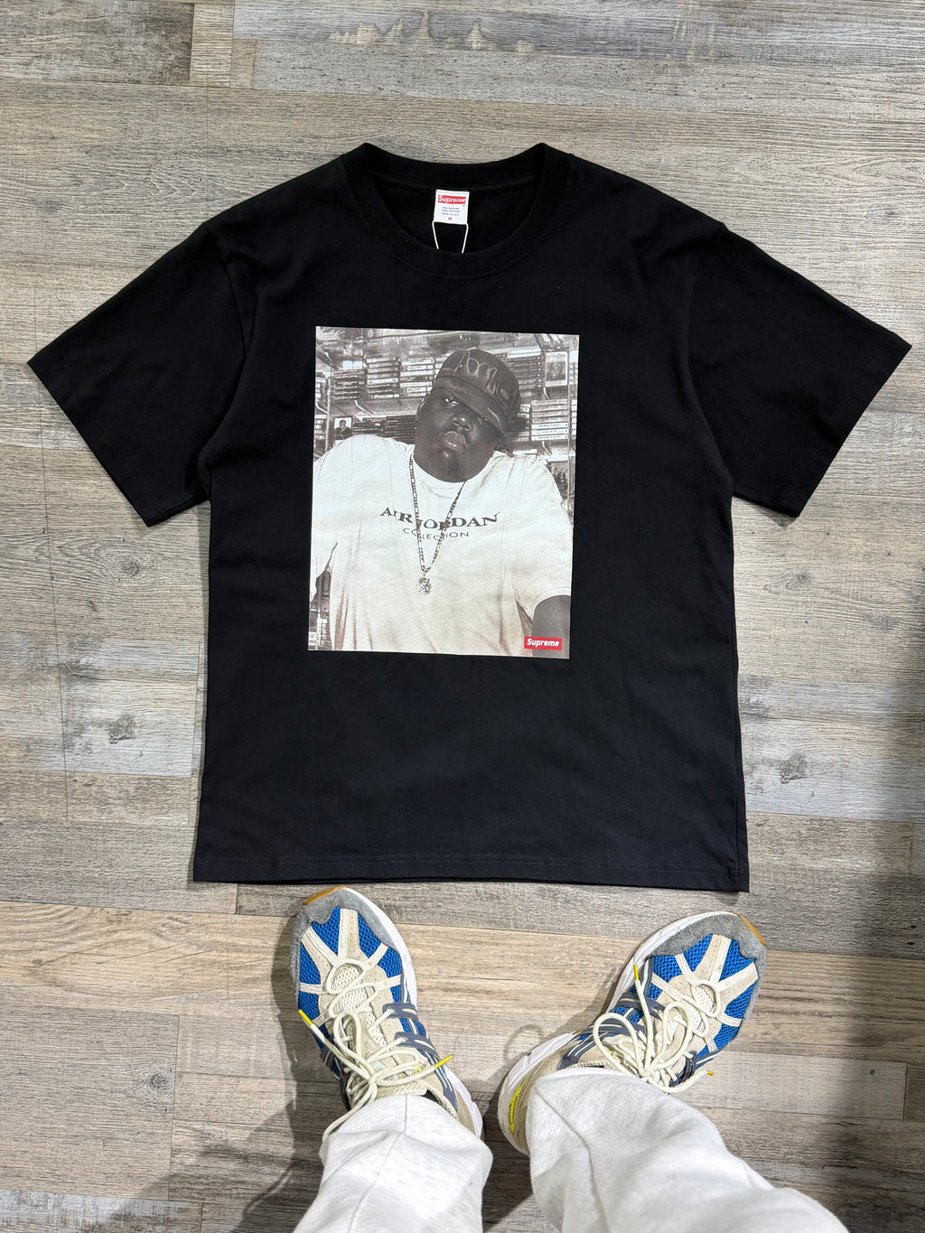 Supreme Biggie Photo Graphic T-Shirt – Black (M)