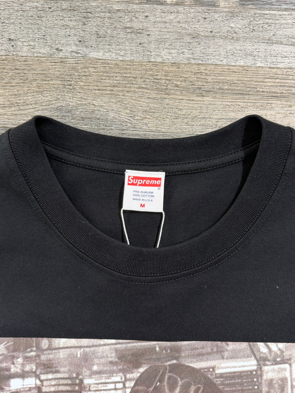 Supreme Biggie Photo Graphic T-Shirt – Black (M)