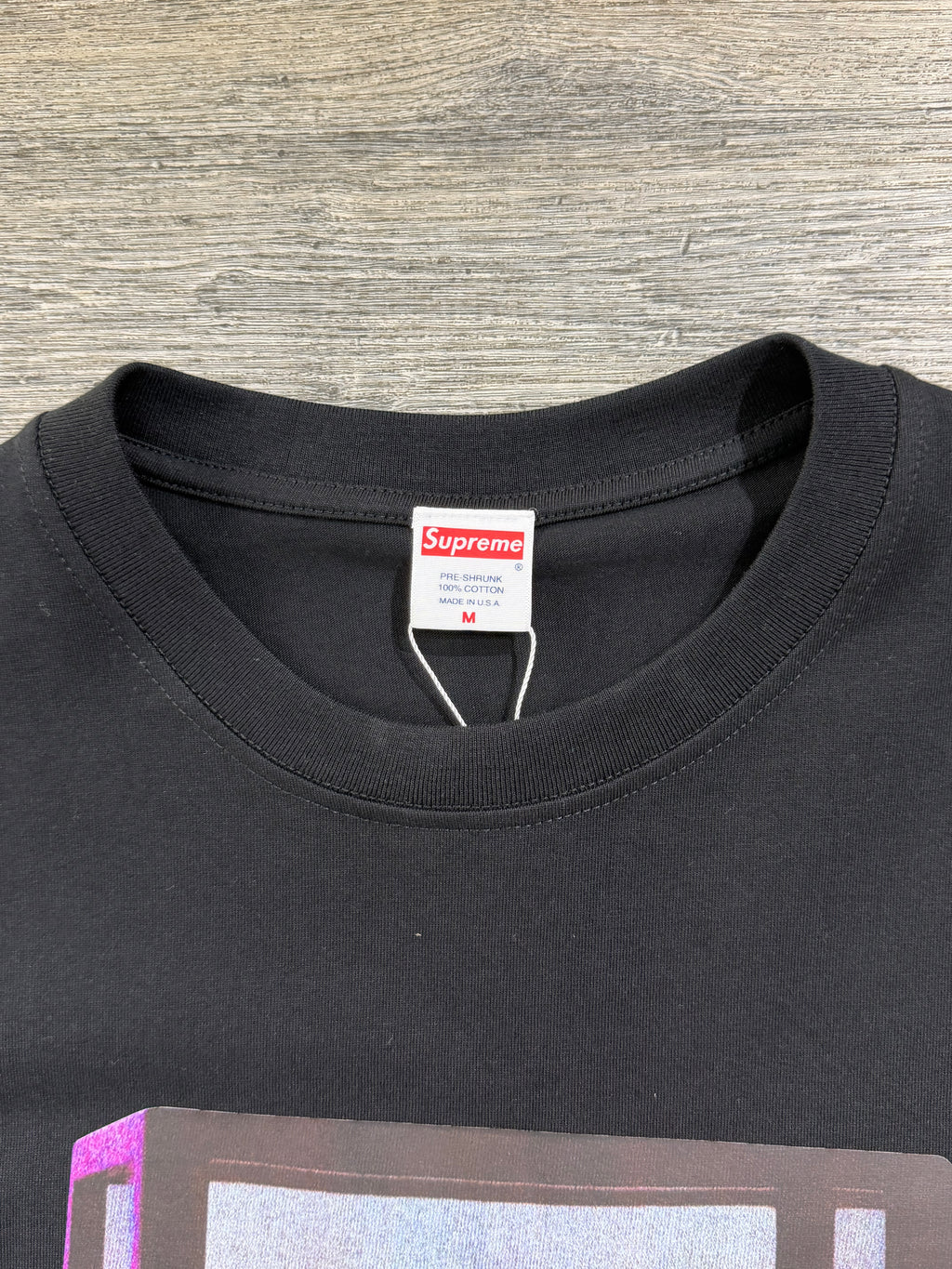 Supreme “Sheep in Box” Graphic T-Shirt – Black (M)