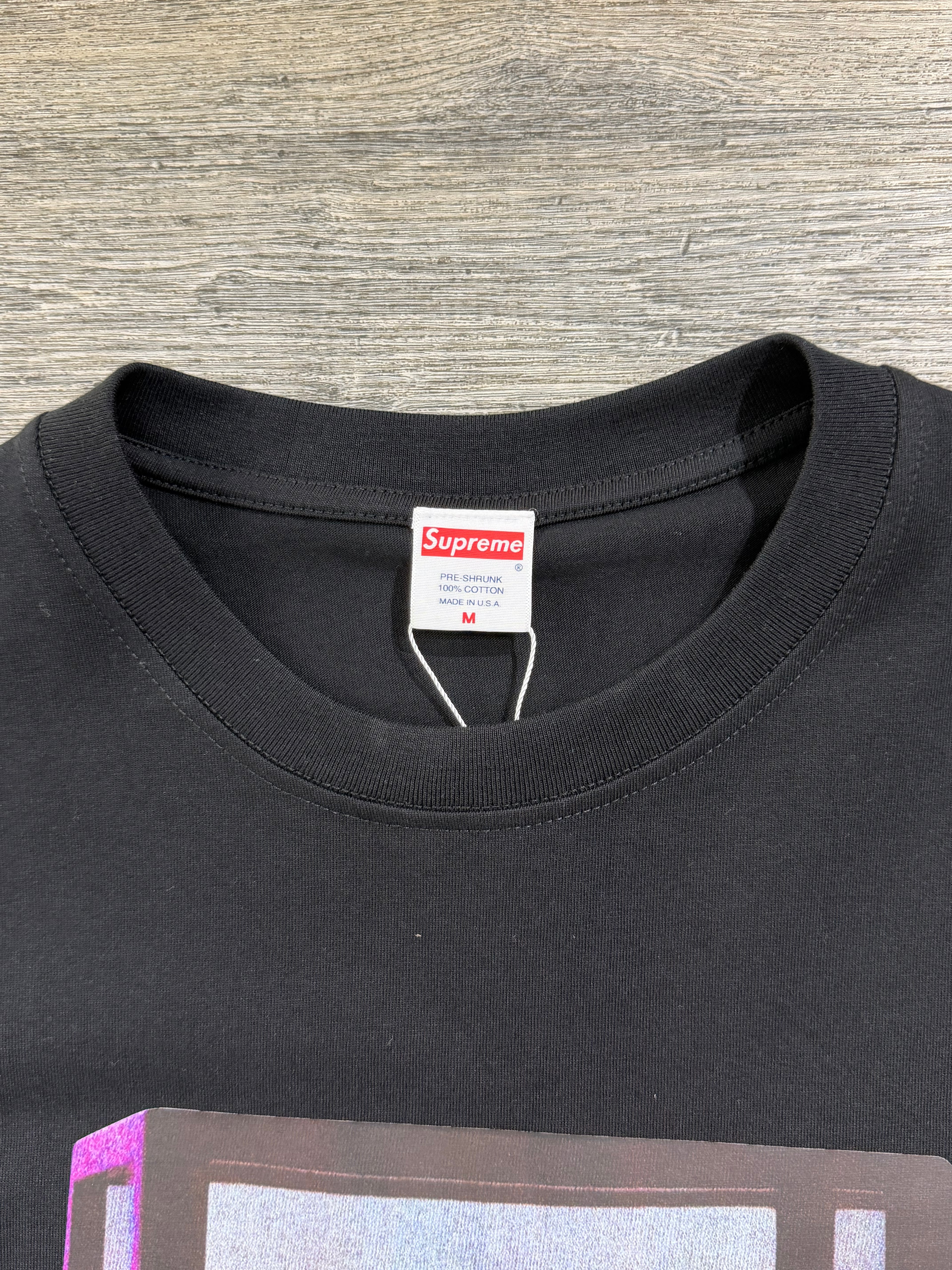 Supreme “Sheep in Box” Graphic T-Shirt – Black (M)