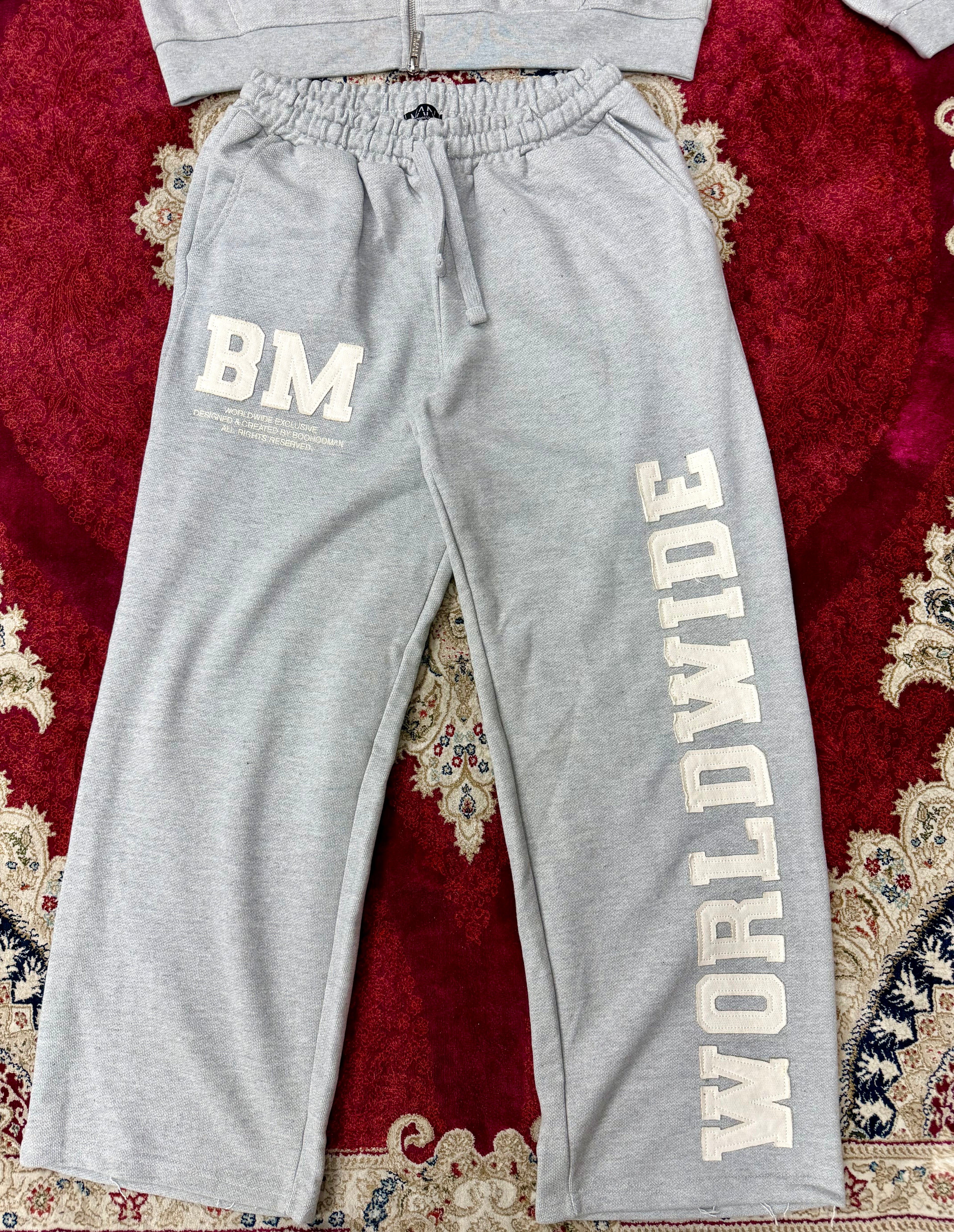 BM Worldwide Tracksuit Set – Grey Edition