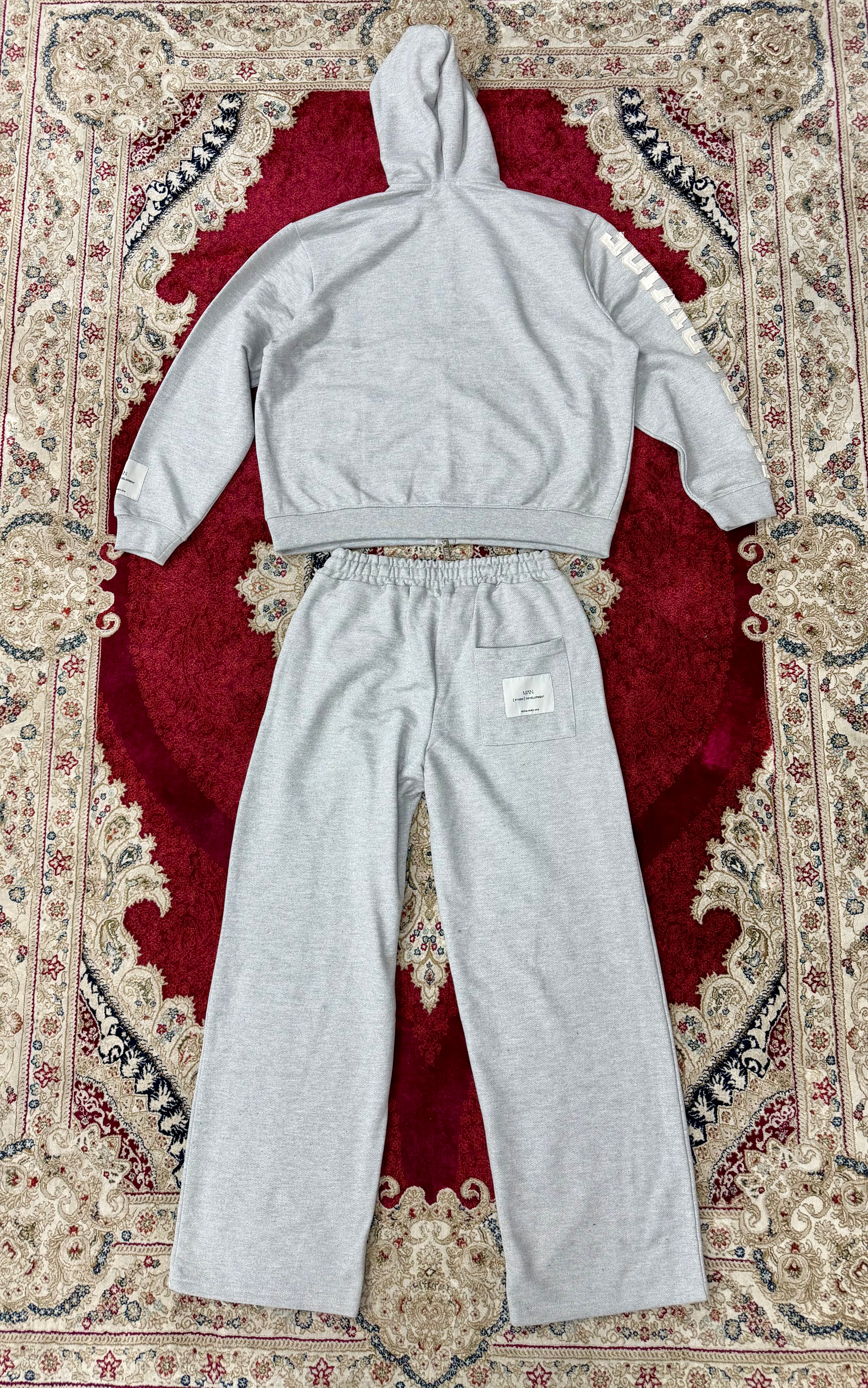 BM Worldwide Tracksuit Set – Grey Edition