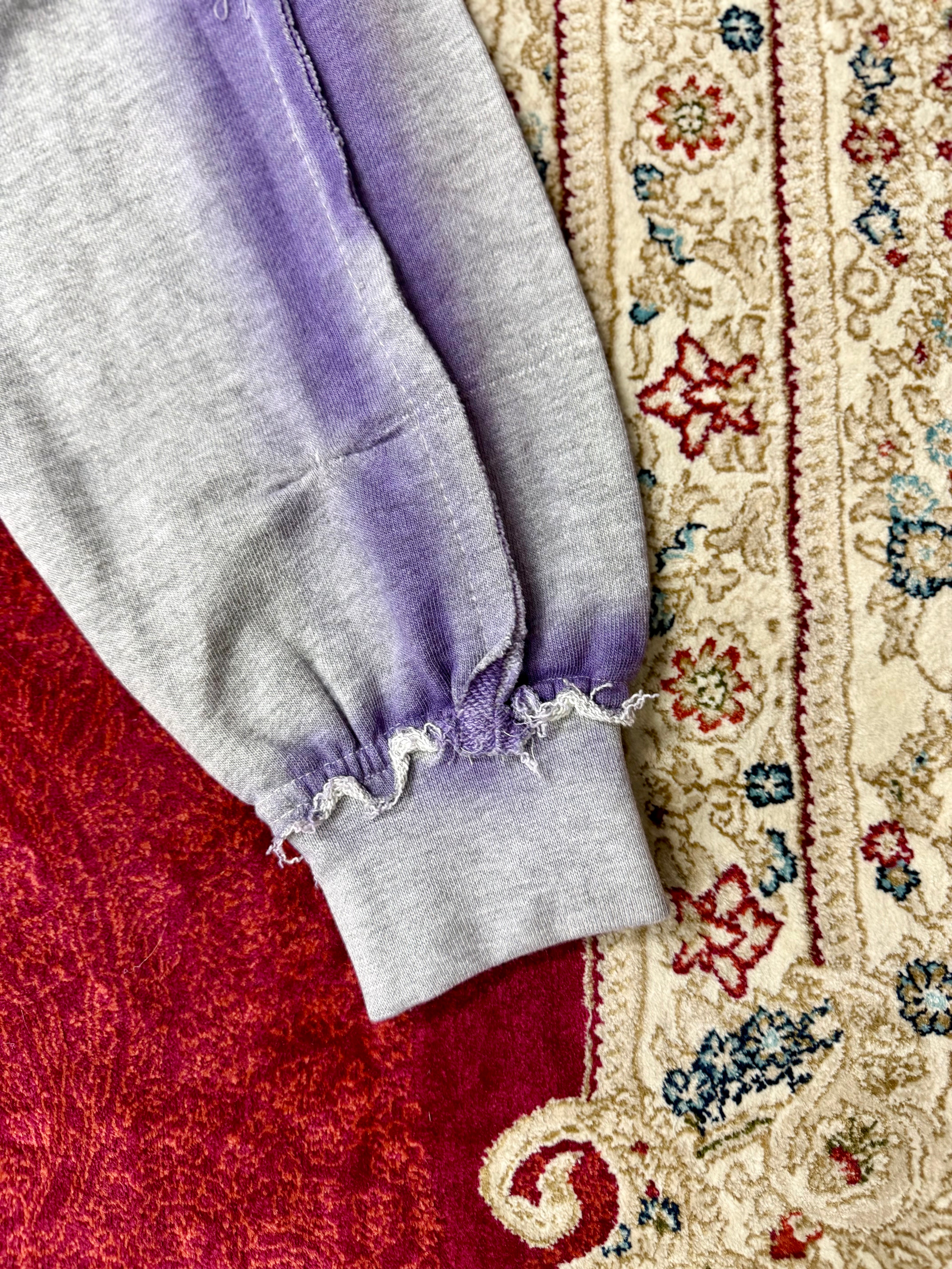 Official Fade Tracksuit Set – Grey/Purple Edition
