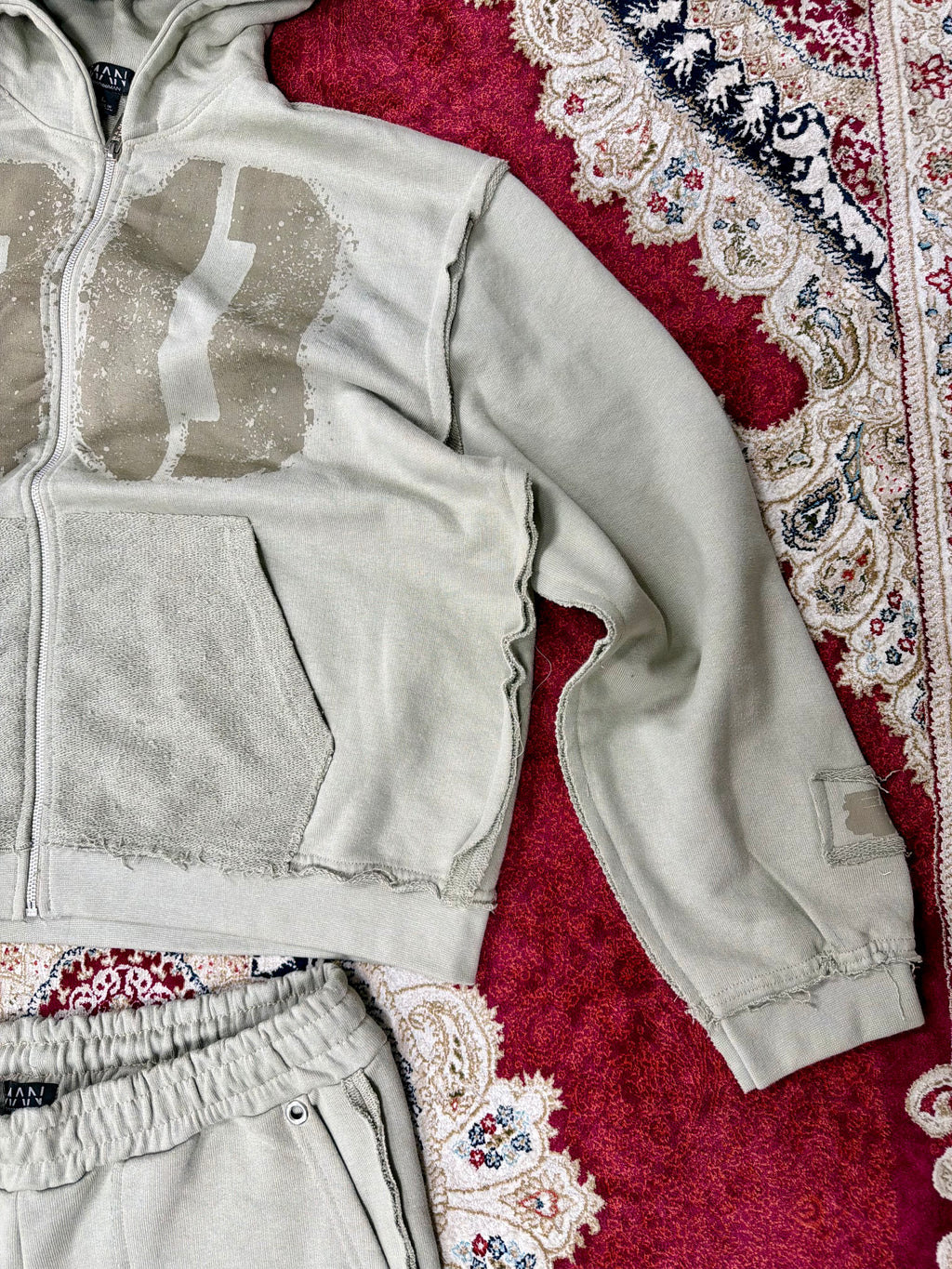 00 Utility Cargo Tracksuit Set – Olive