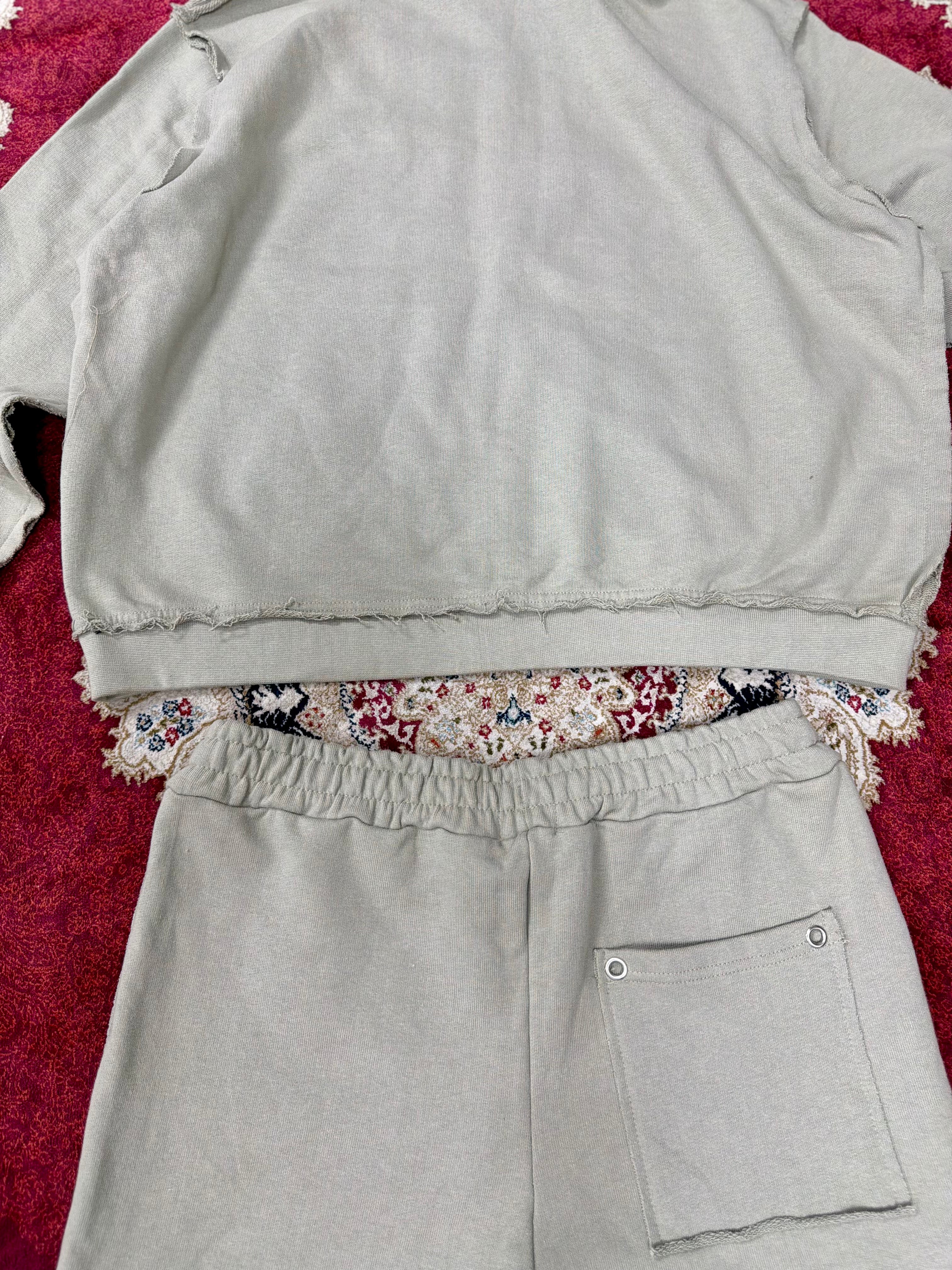 00 Utility Cargo Tracksuit Set – Olive