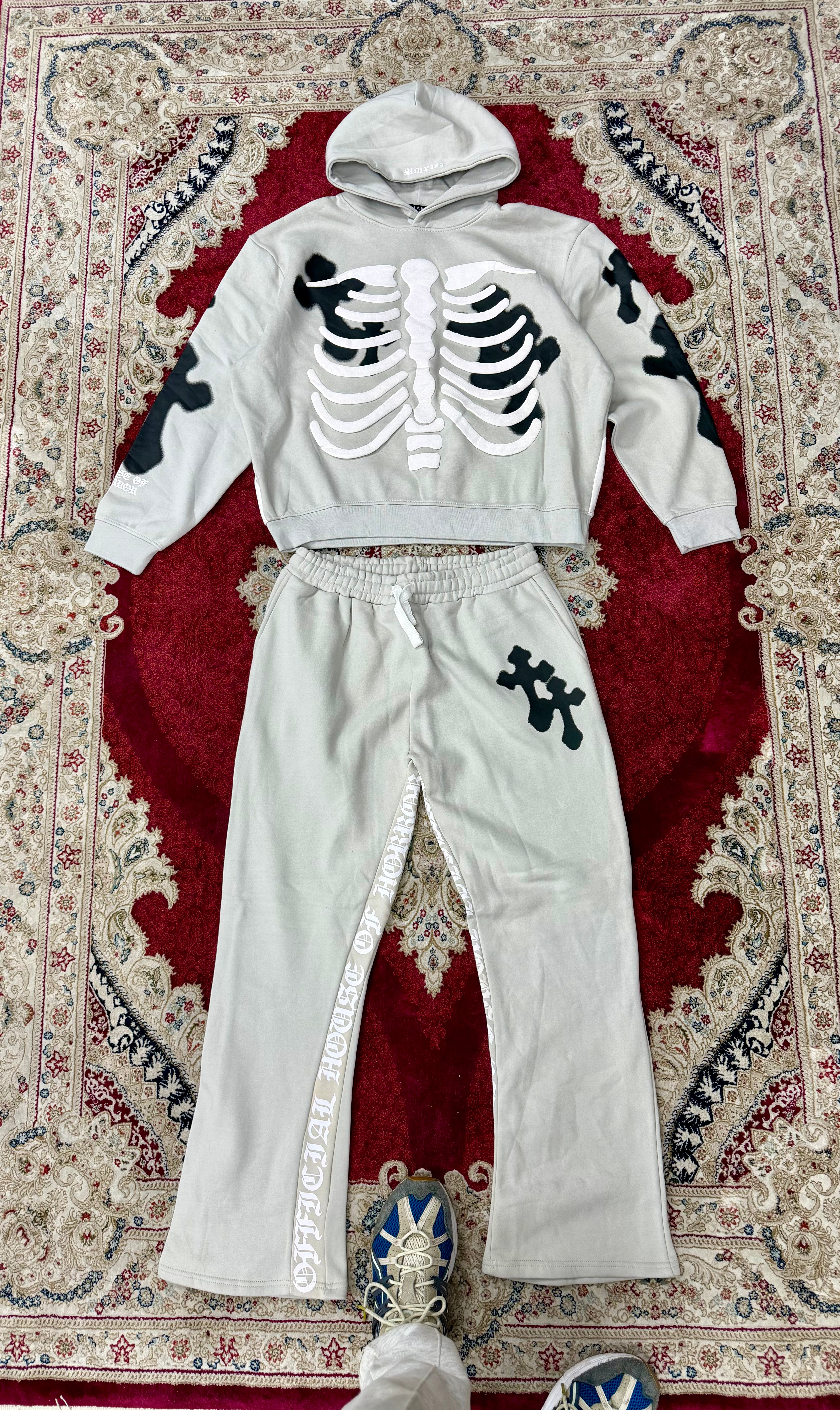 House of Horror Tracksuit Set – Grey Edition