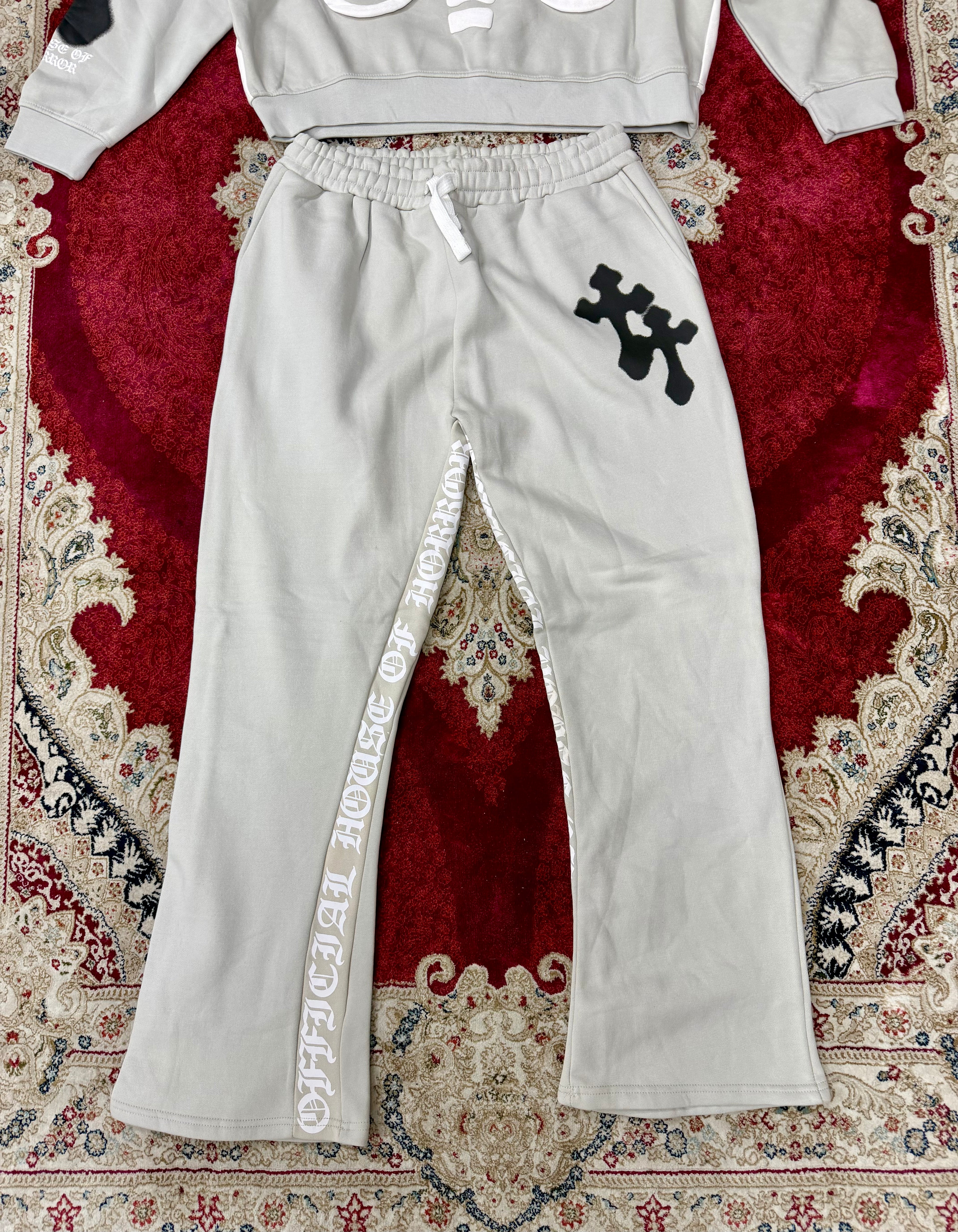 House of Horror Tracksuit Set – Grey Edition