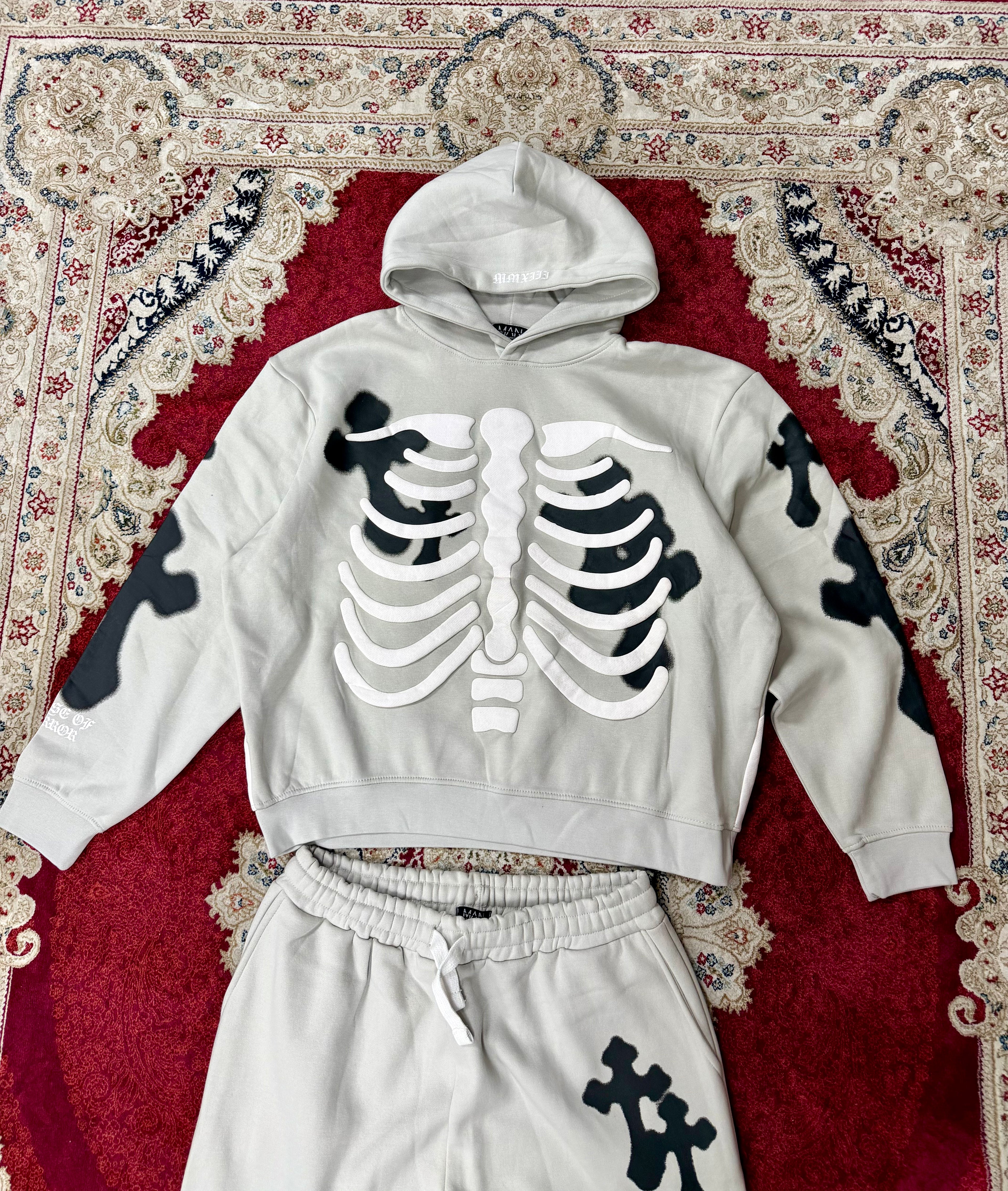 House of Horror Tracksuit Set – Grey Edition