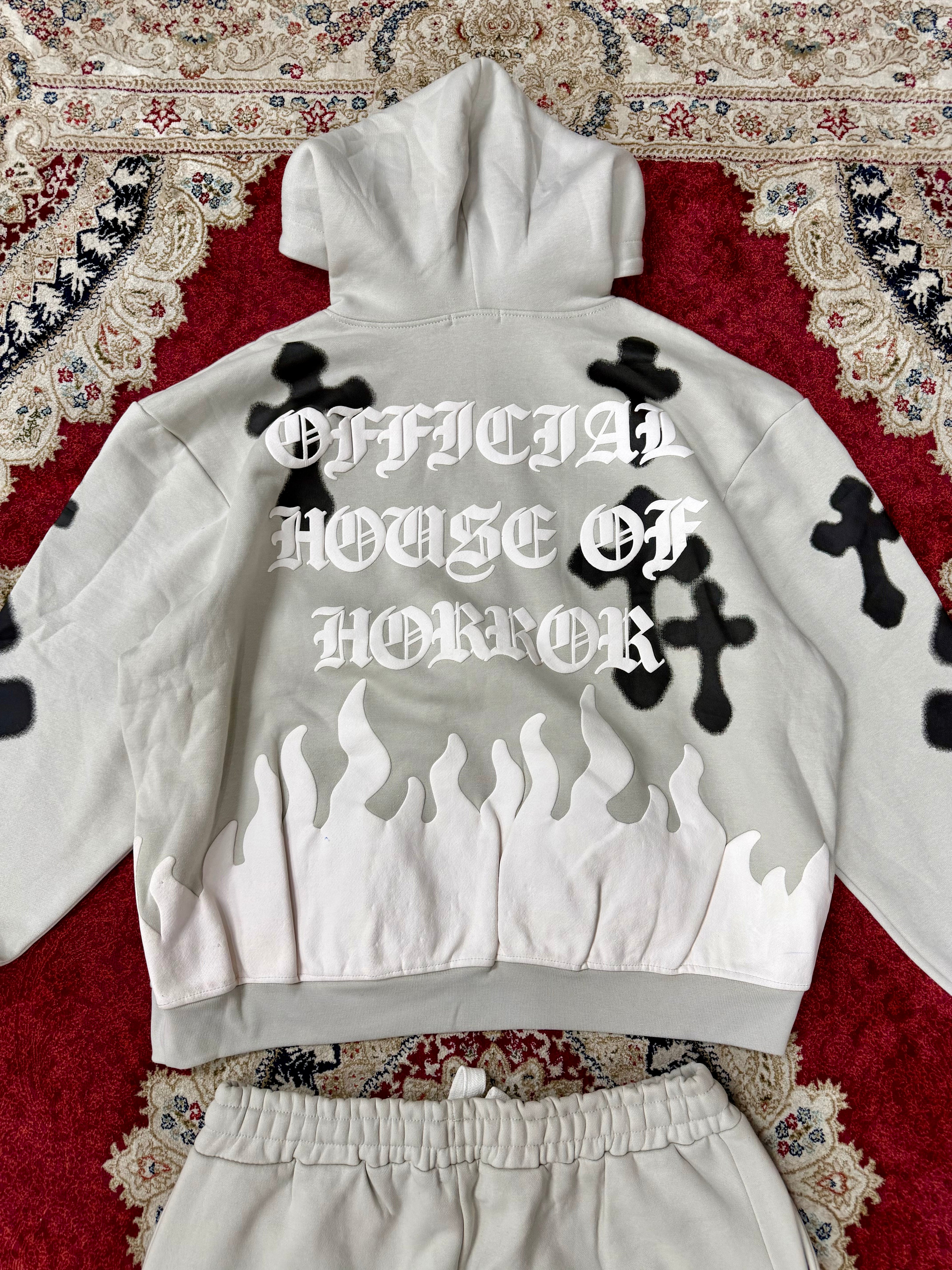 House of Horror Tracksuit Set – Grey Edition