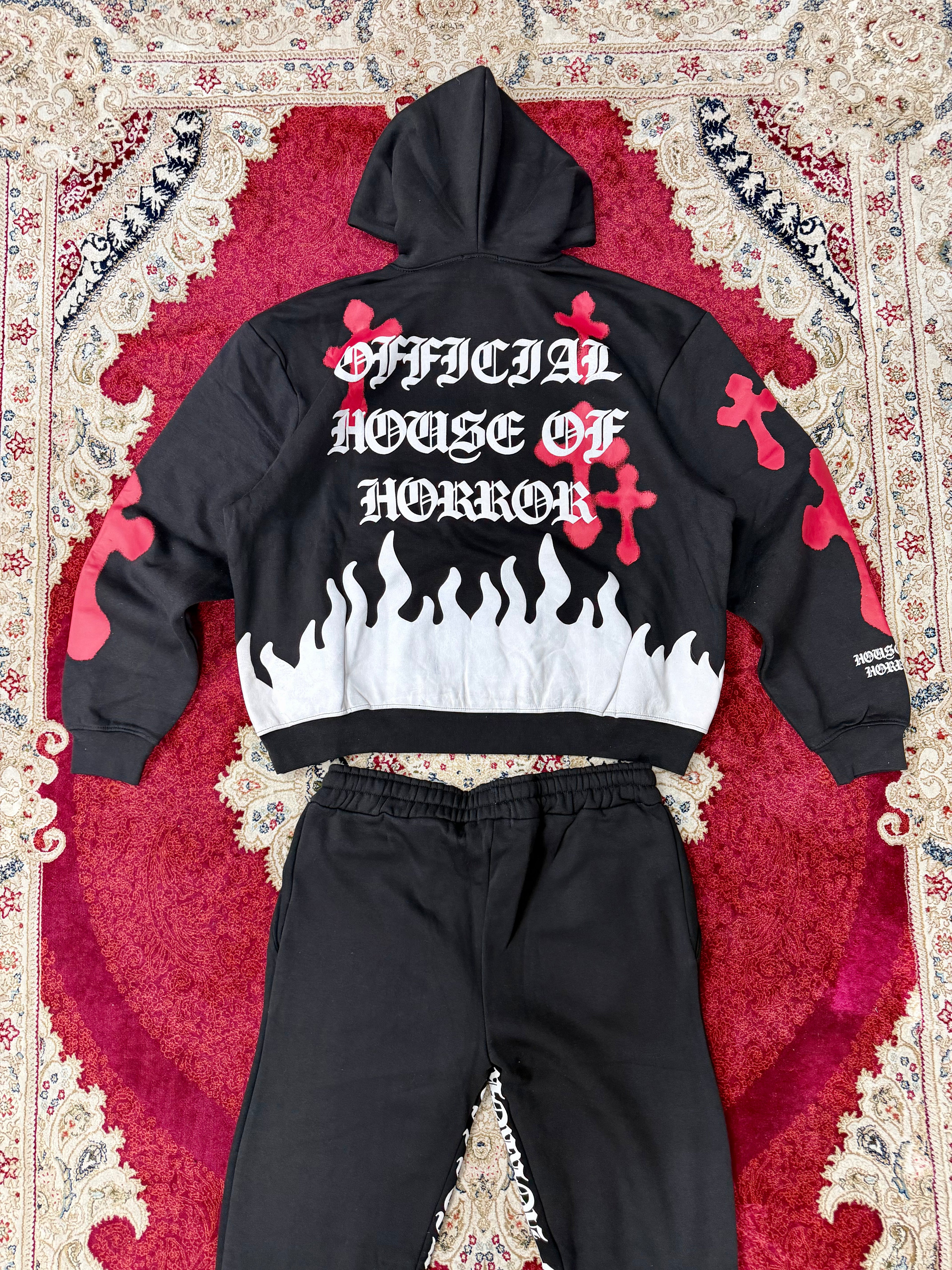 House of Horror Tracksuit Set – Black Edition