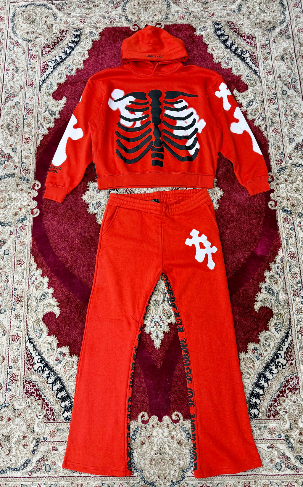 House of Horror Tracksuit Set – Red Edition