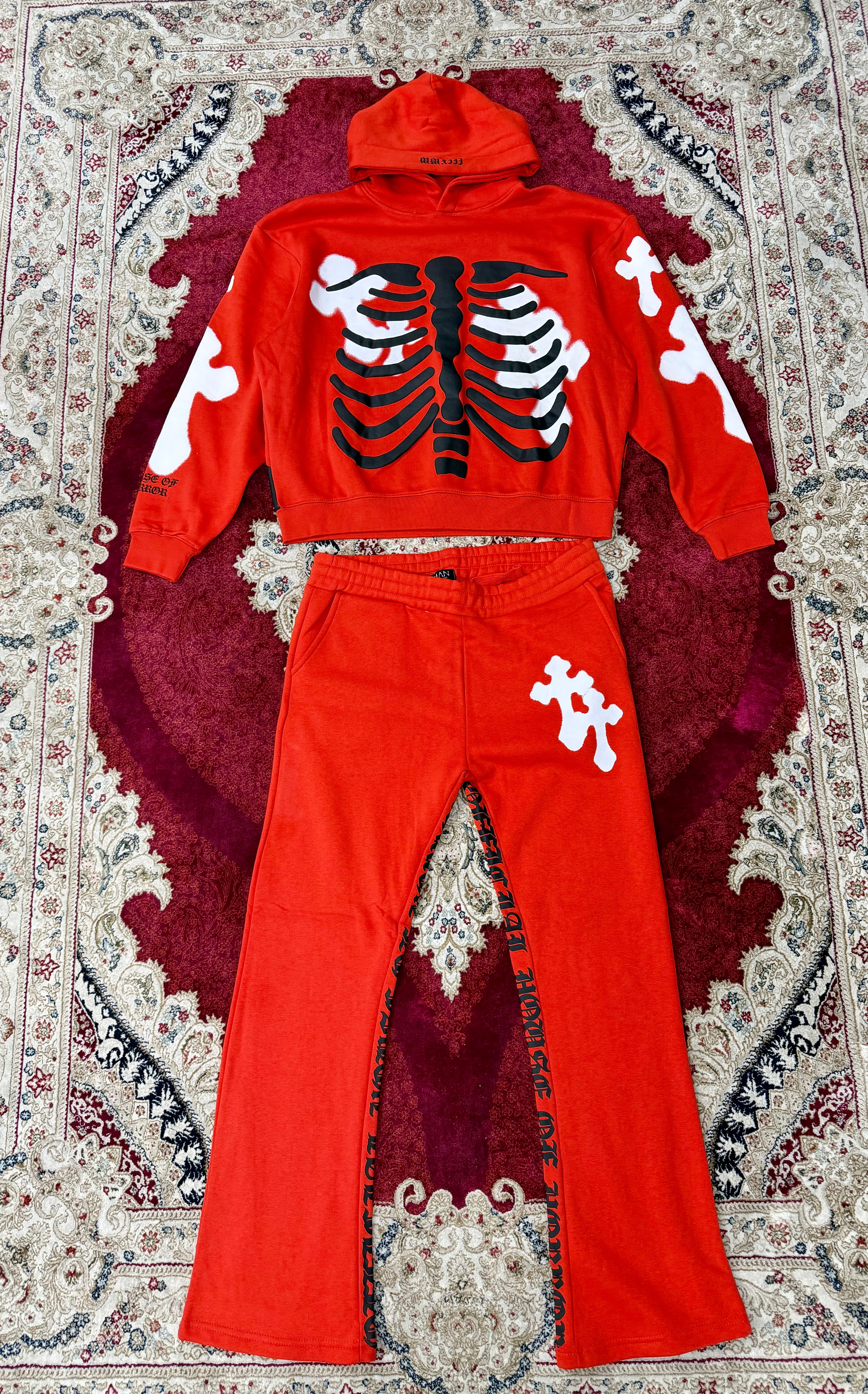 House of Horror Tracksuit Set – Red Edition