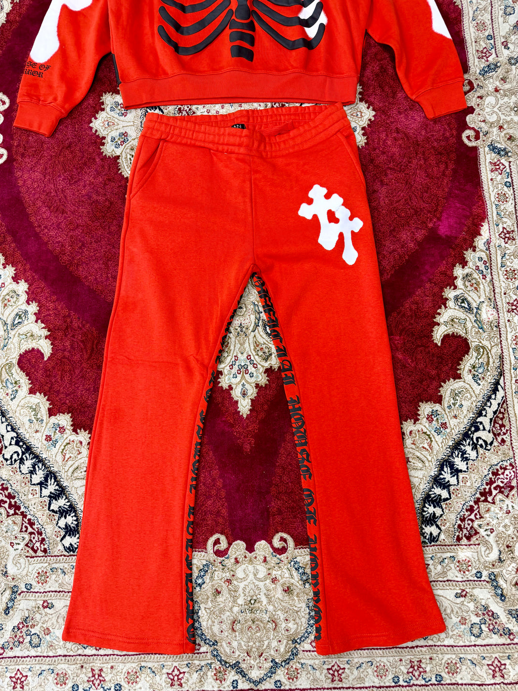 House of Horror Tracksuit Set – Red Edition