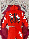 House of Horror Tracksuit Set – Red Edition