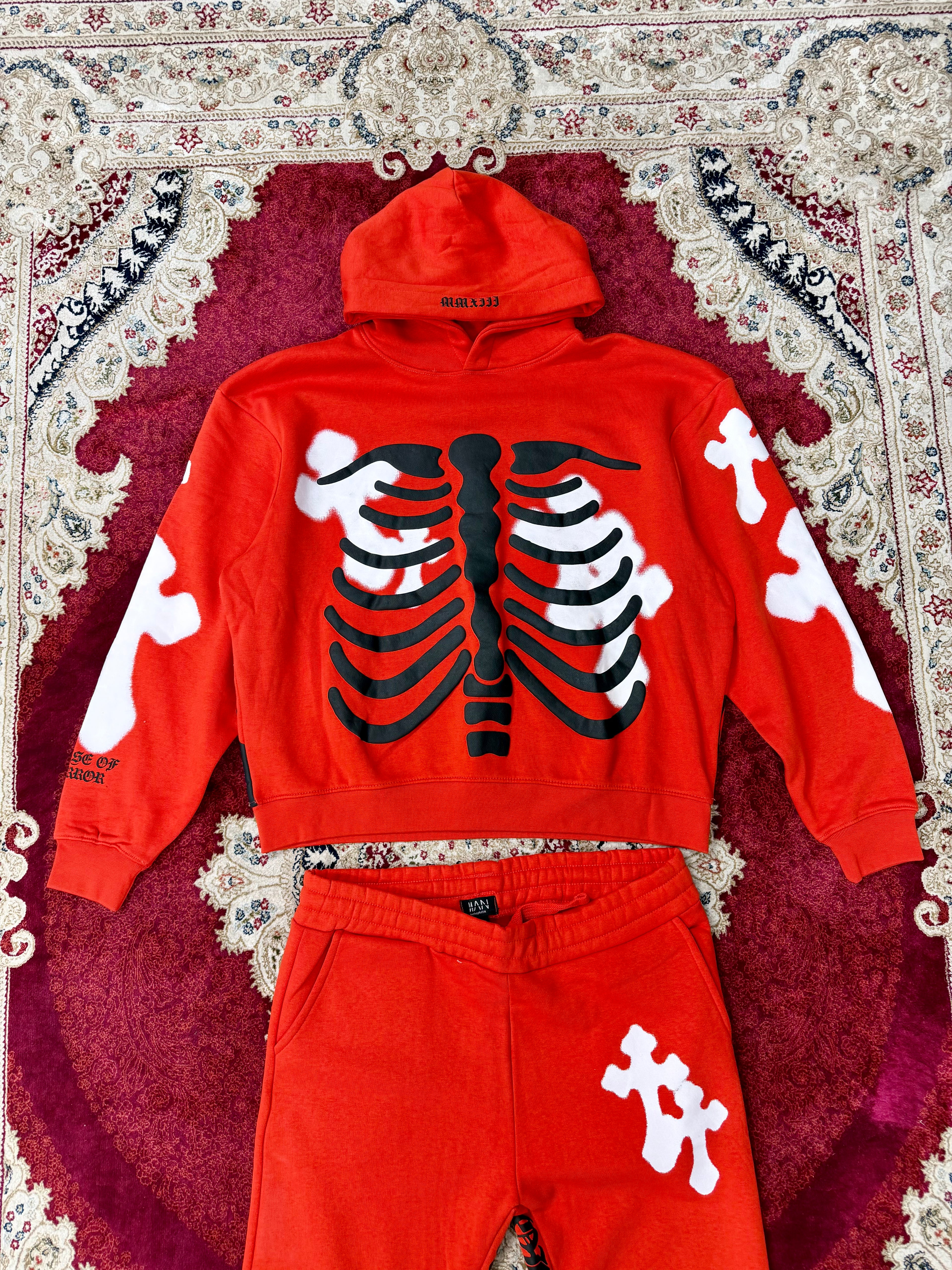 House of Horror Tracksuit Set – Red Edition