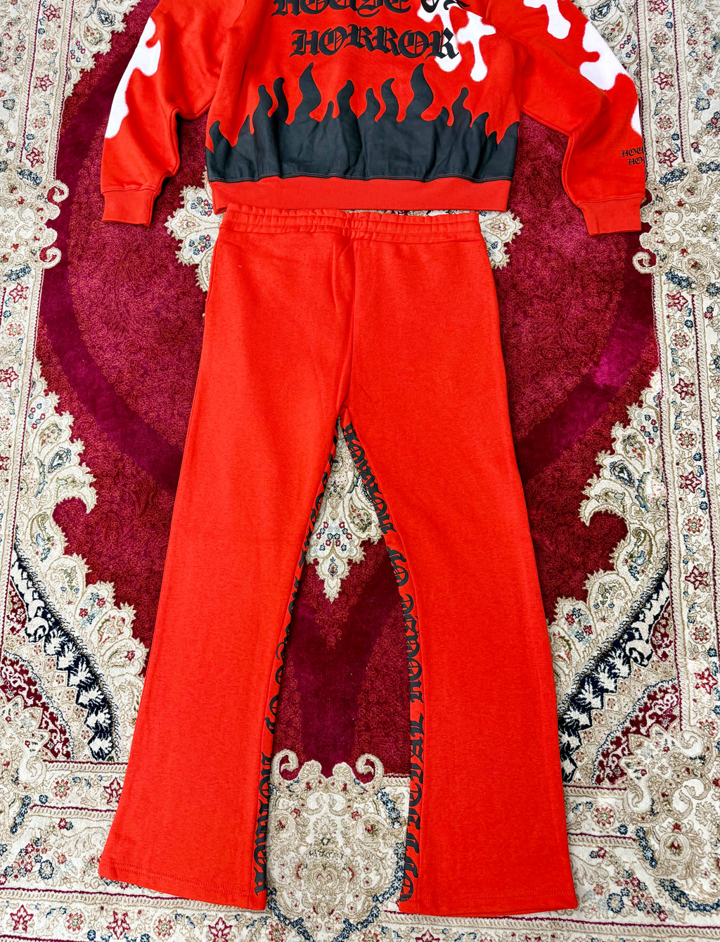 House of Horror Tracksuit Set – Red Edition