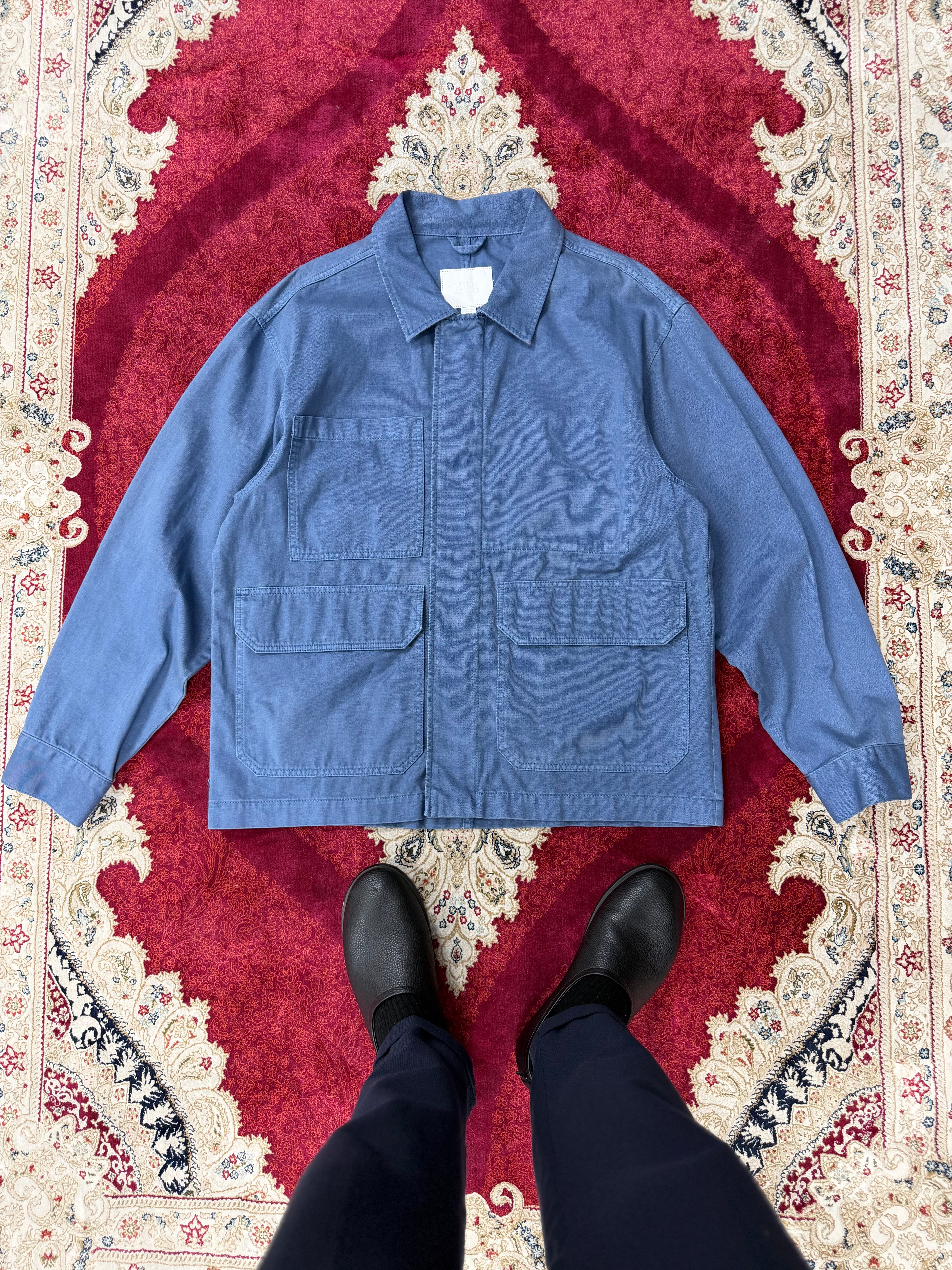 Utility Workwear Jacket – Blue