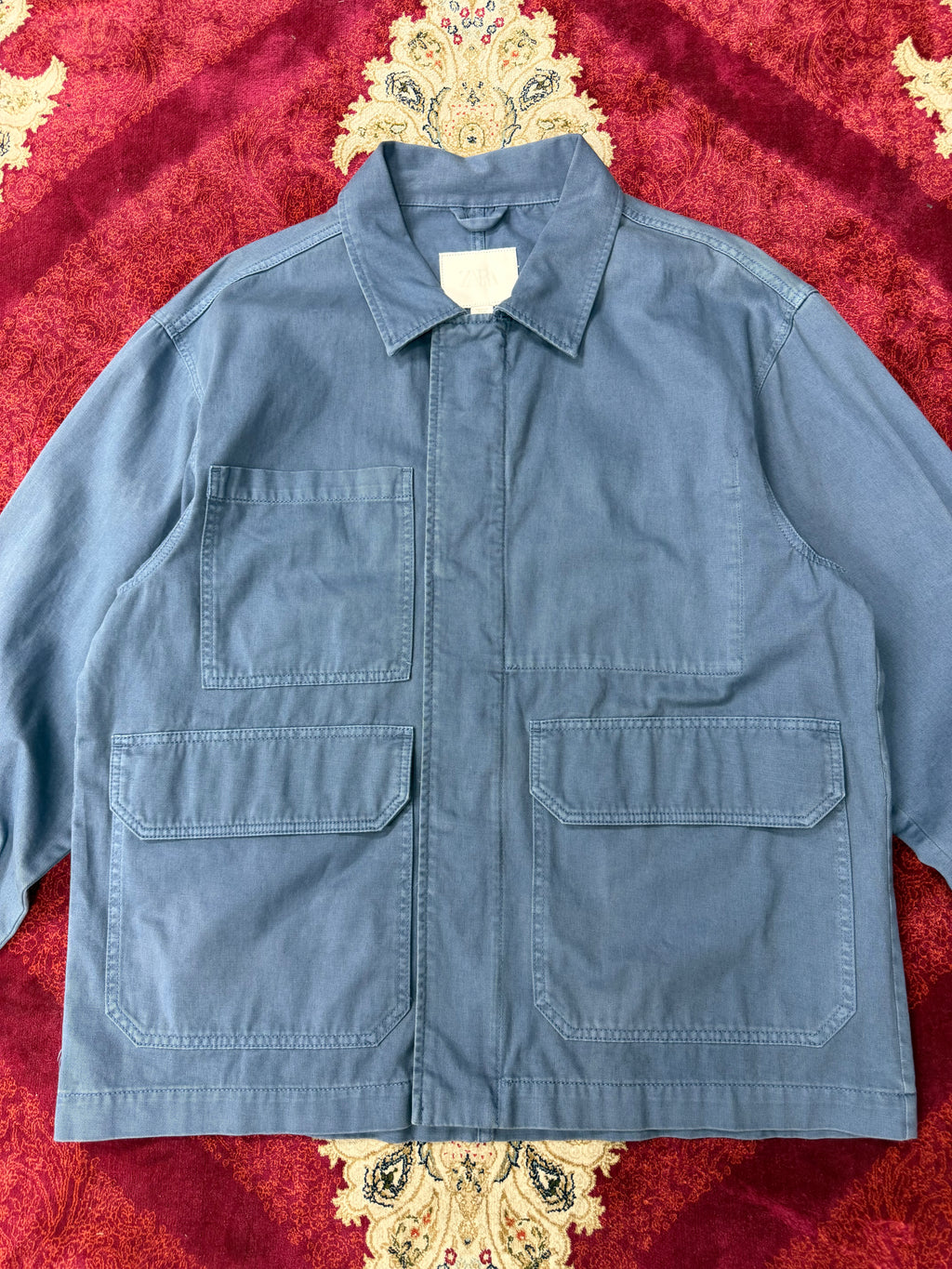 Utility Workwear Jacket – Blue