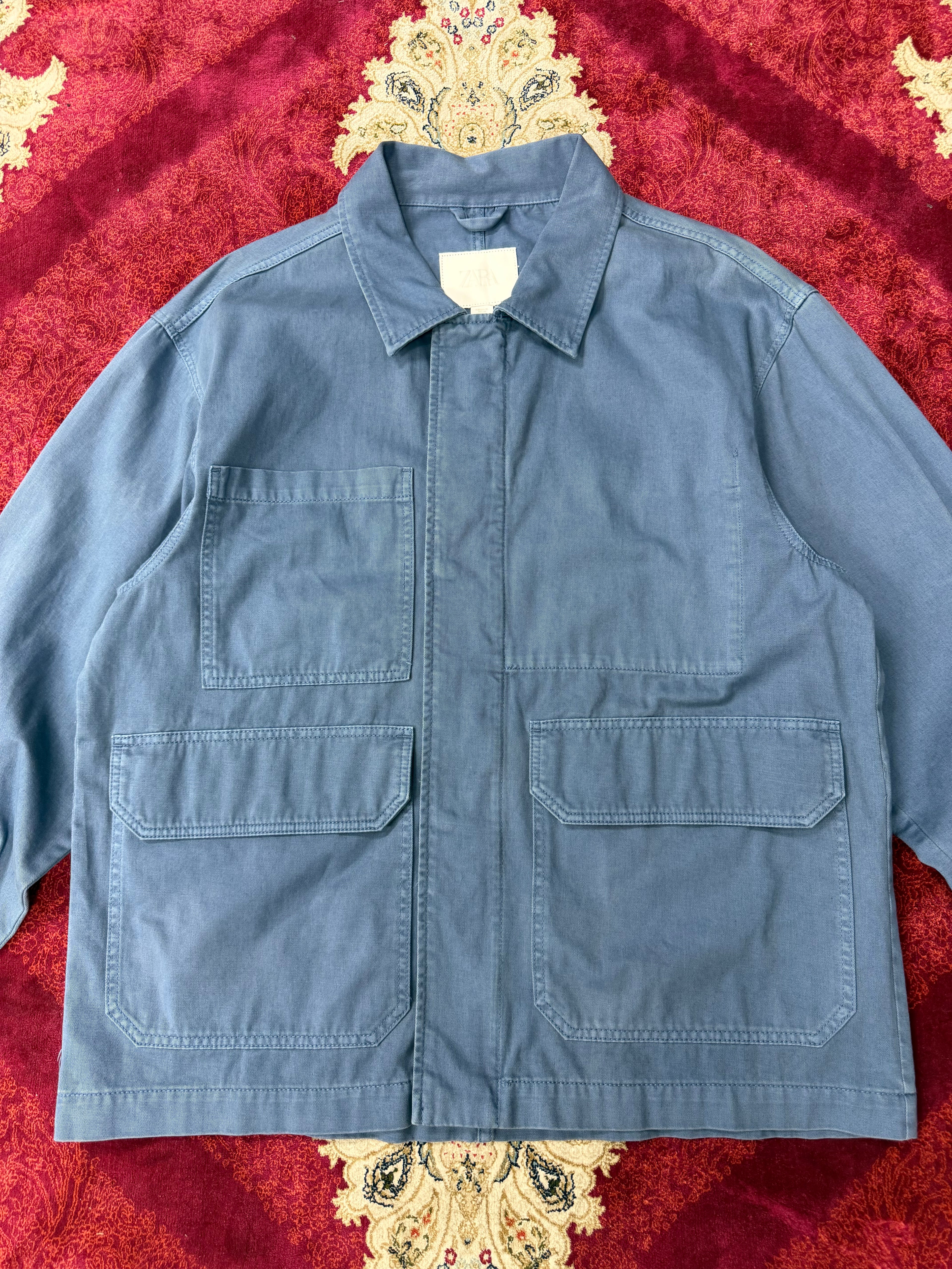 Utility Workwear Jacket – Blue