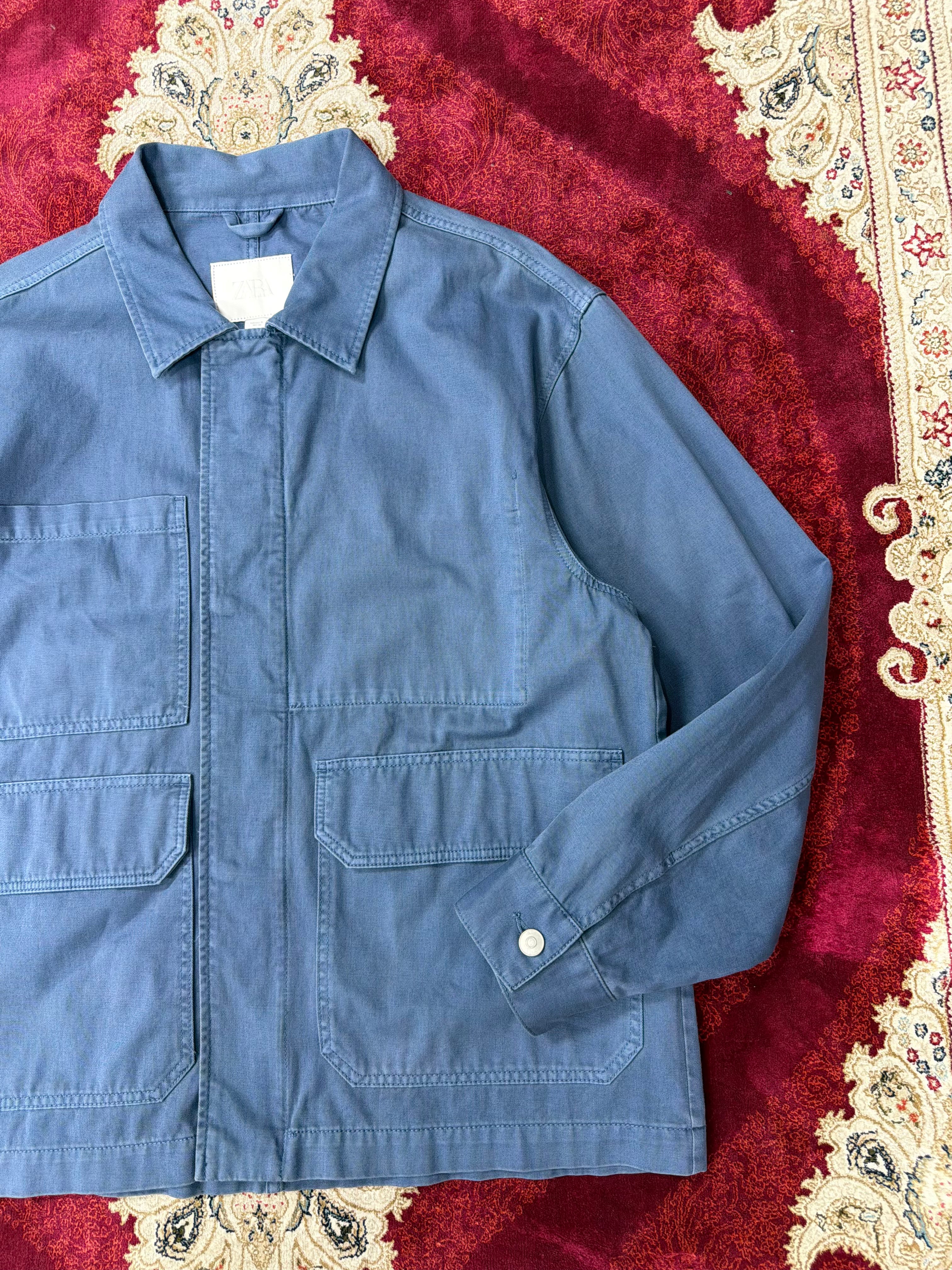 Utility Workwear Jacket – Blue