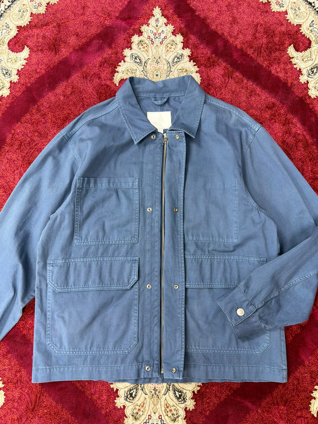Utility Workwear Jacket – Blue