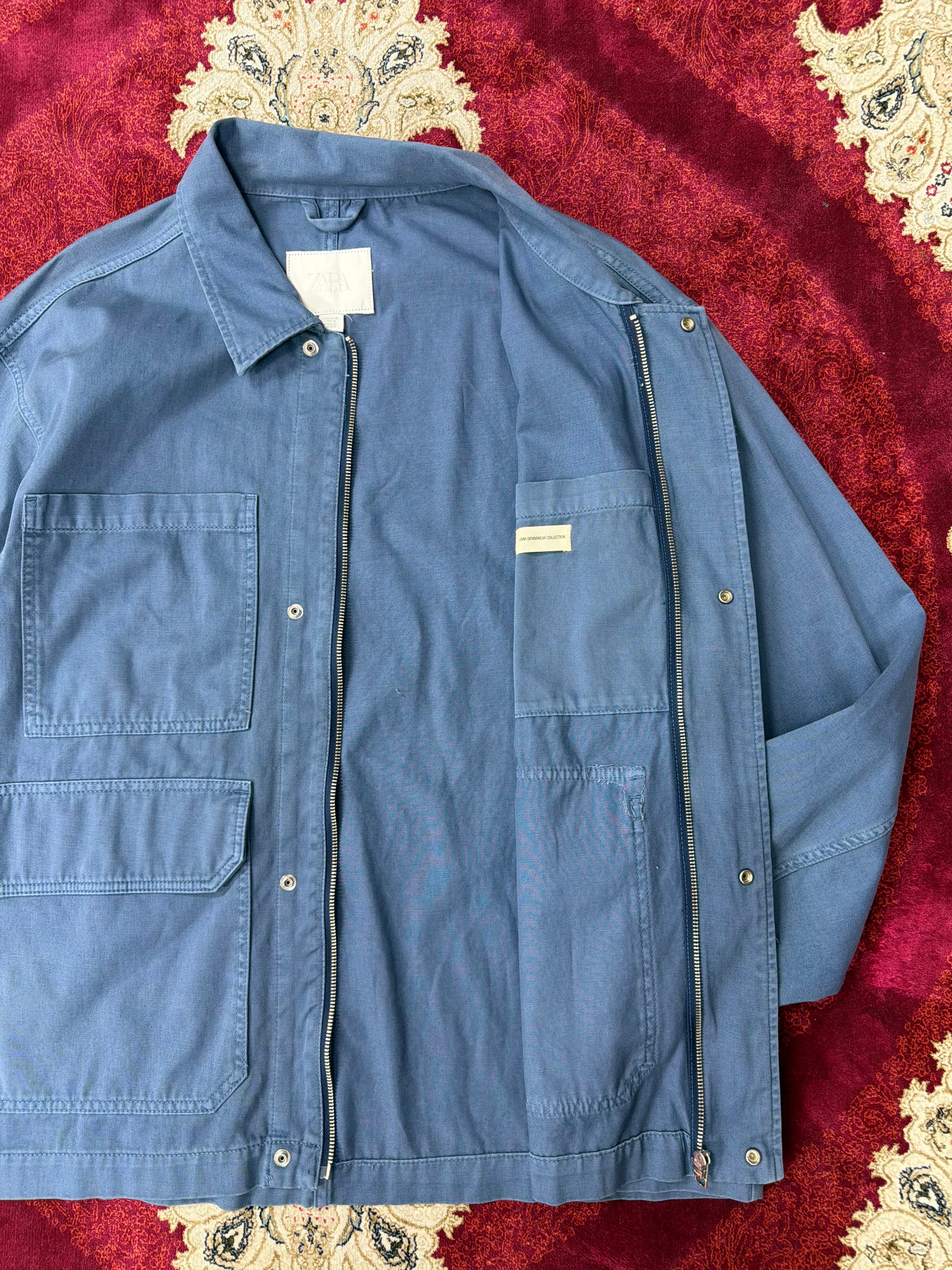 Utility Workwear Jacket – Blue