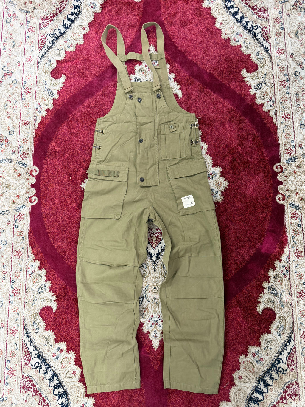 DAM 1981 Utility Overalls – Olive Workwear Dungarees