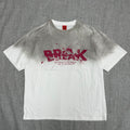 White Fade “Break Team” Graphic T-Shirt – Streetwear Statement Tee