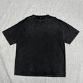 Washed Black Oversized T-Shirt – Vintage Streetwear Essential Tee