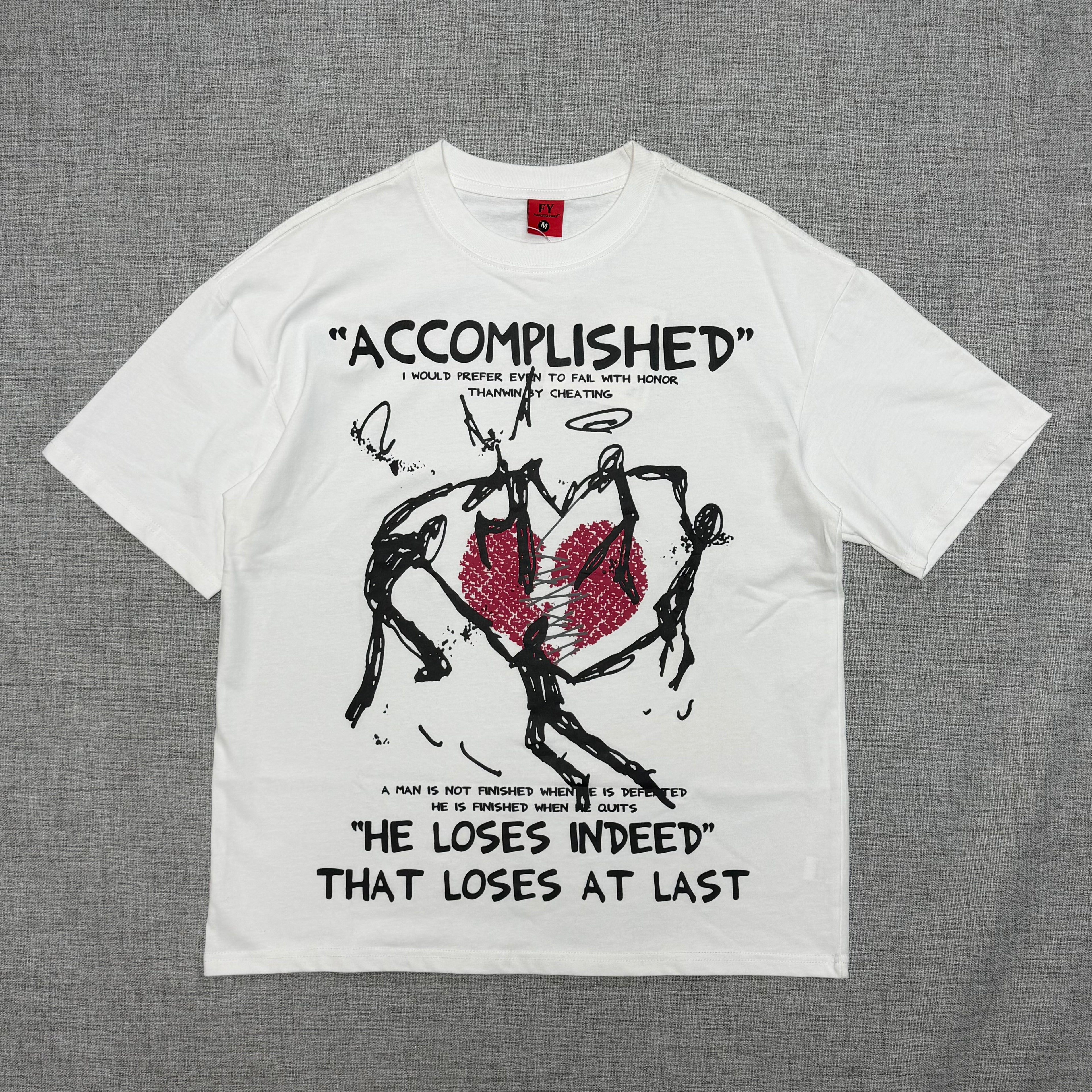 Accomplished Heart Graphic T-Shirt – Statement Streetwear Tee