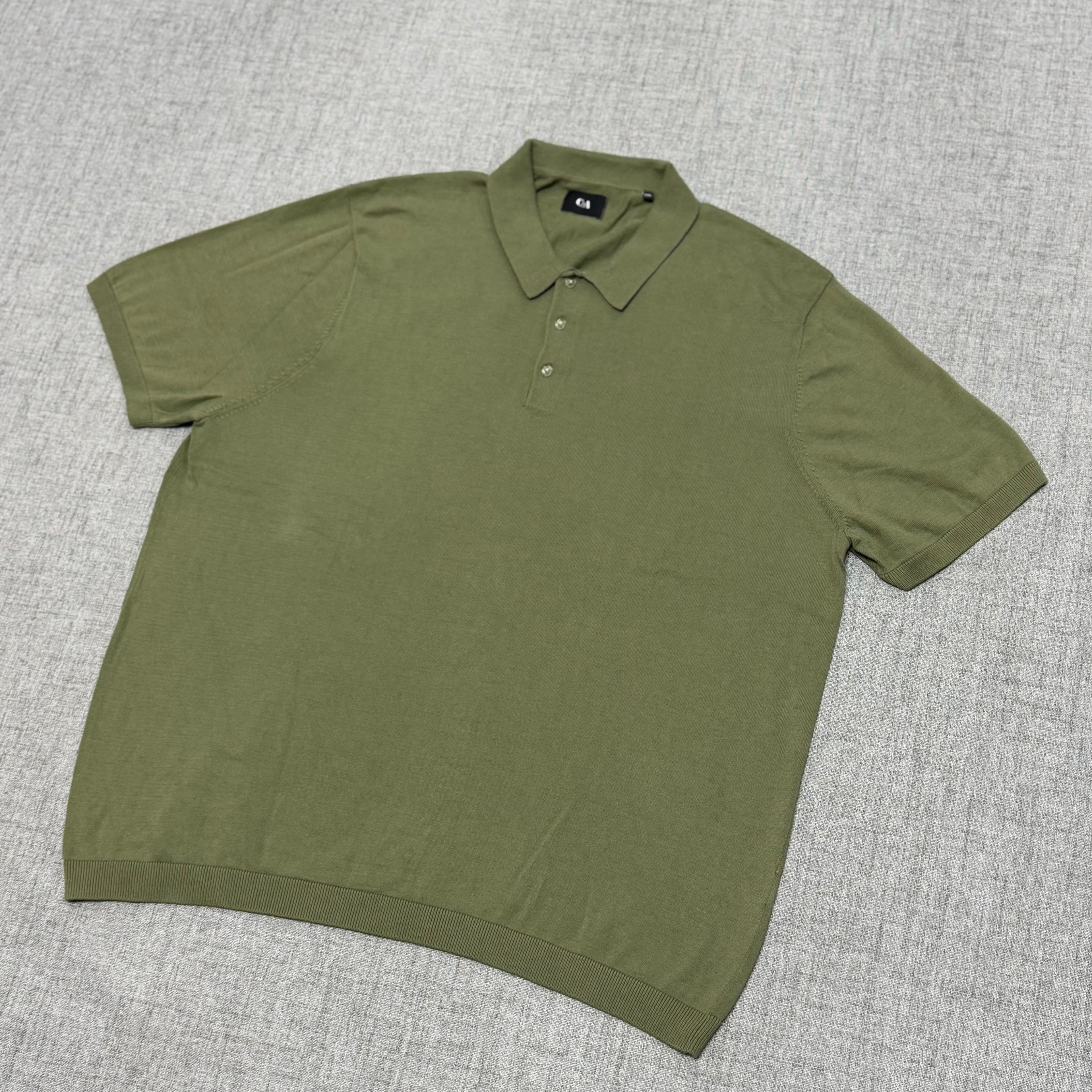 Olive Green Polo Shirt – Clean Essential Fit