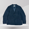 Navy Linen Blazer
