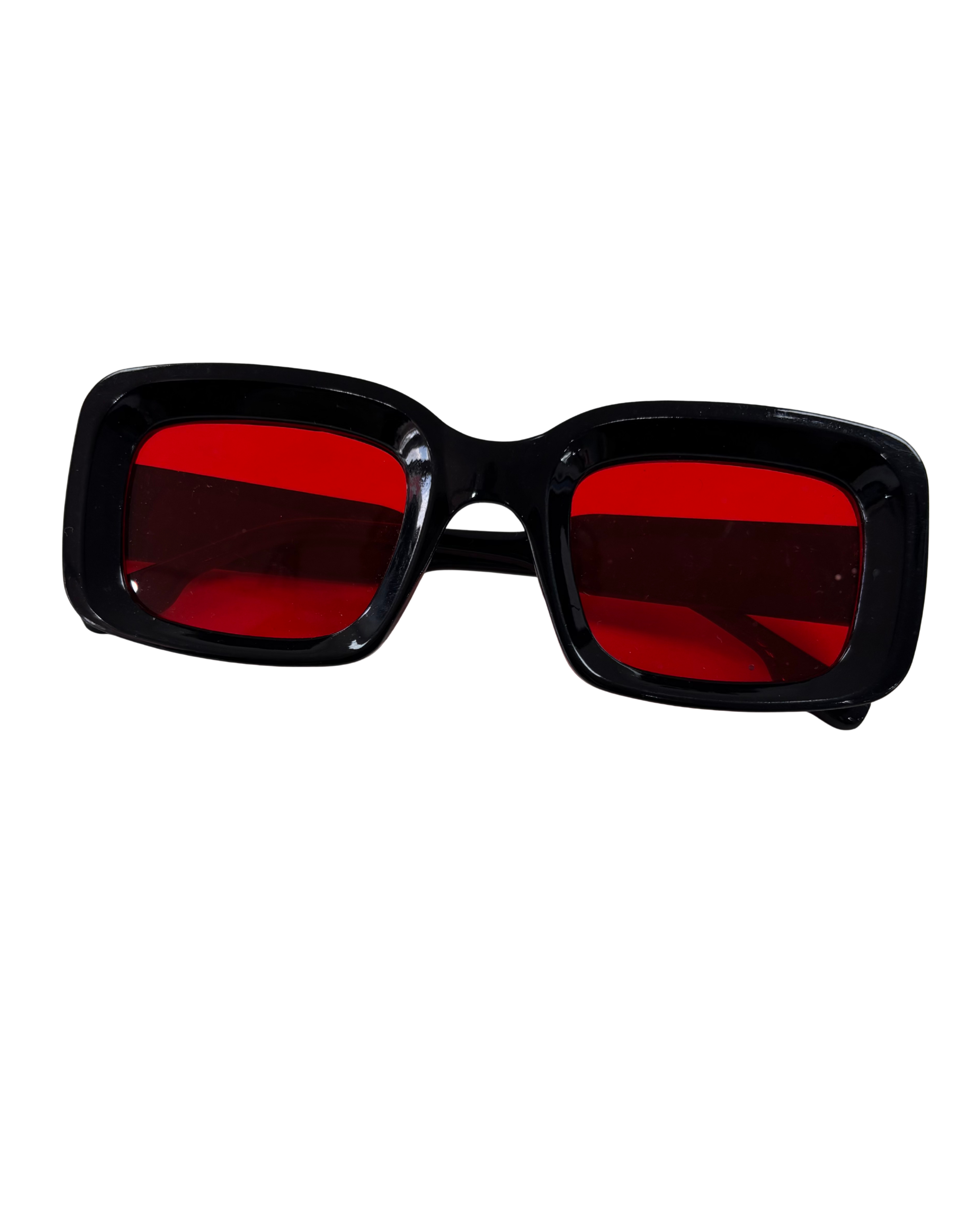 RED NUMBER GLASSES